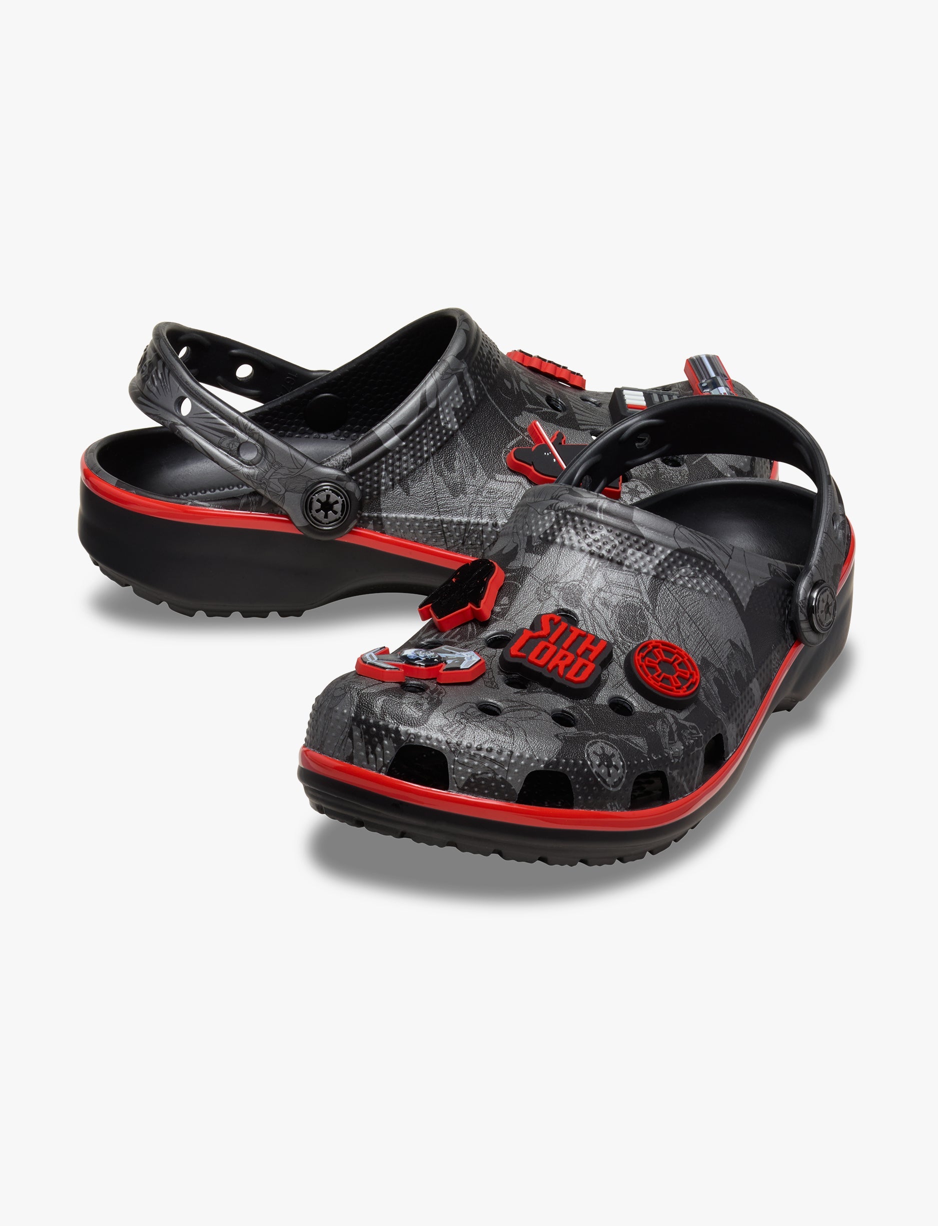 Crocs Star Wars Grphic Drth Vader Classic Clog -  כפכפי קלוג קרוקס מלחמת הכוכבים בצבע שחור/אפור