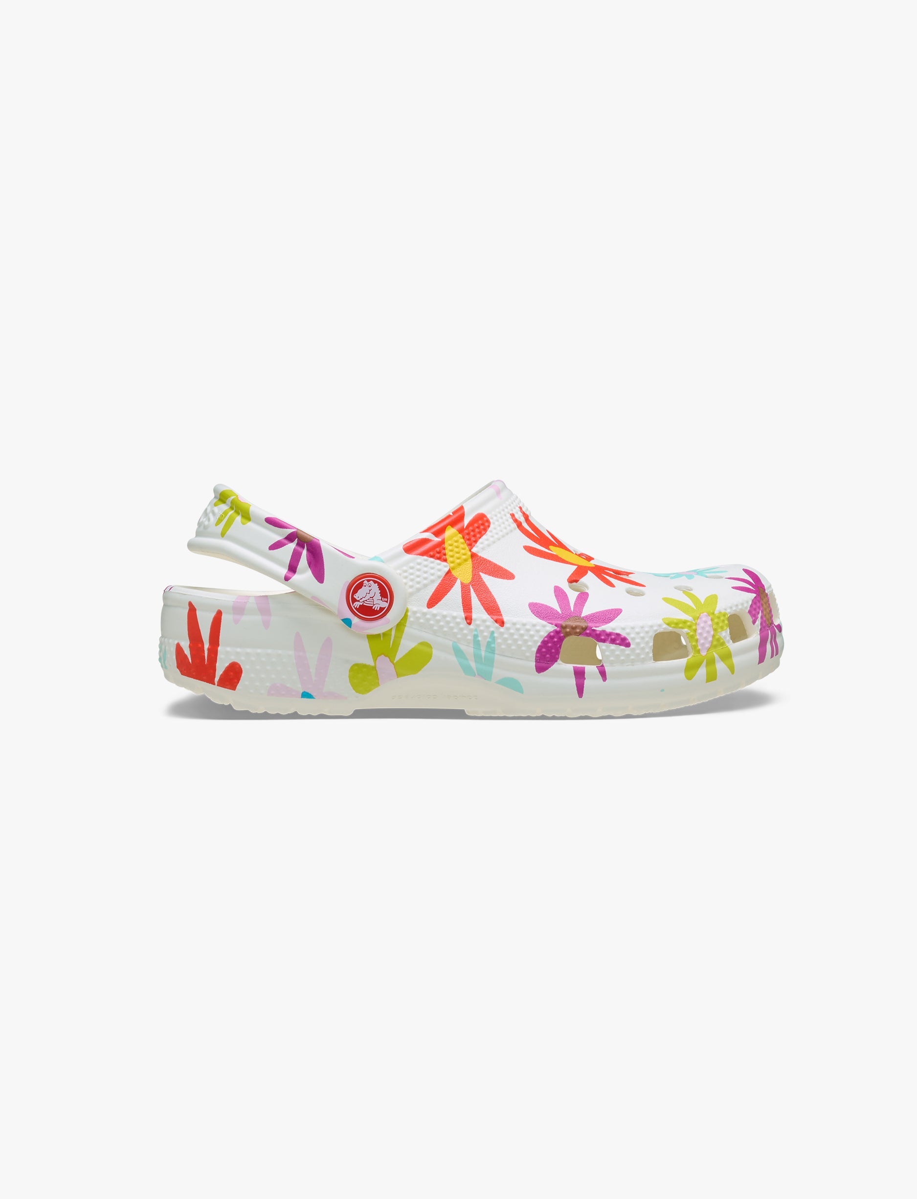 Crocs Classic Crafted Daisy Clog T -  כפכפי קלוג קרוקס בהדפס פרחוני לילדים מידות קטנות