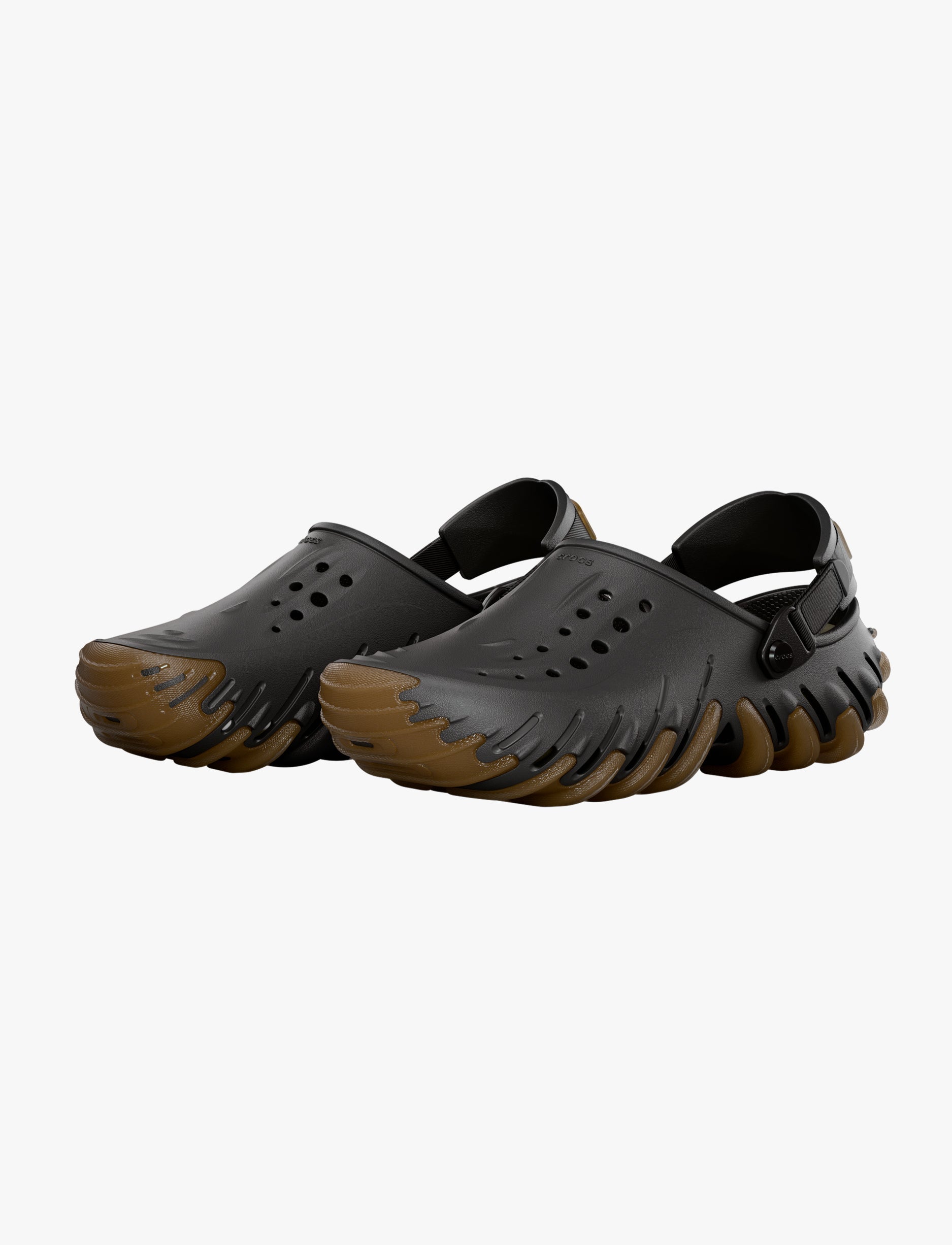 Crocs Echo Gum RO Clog - כפכפי אקו קלוג בצבע שחור