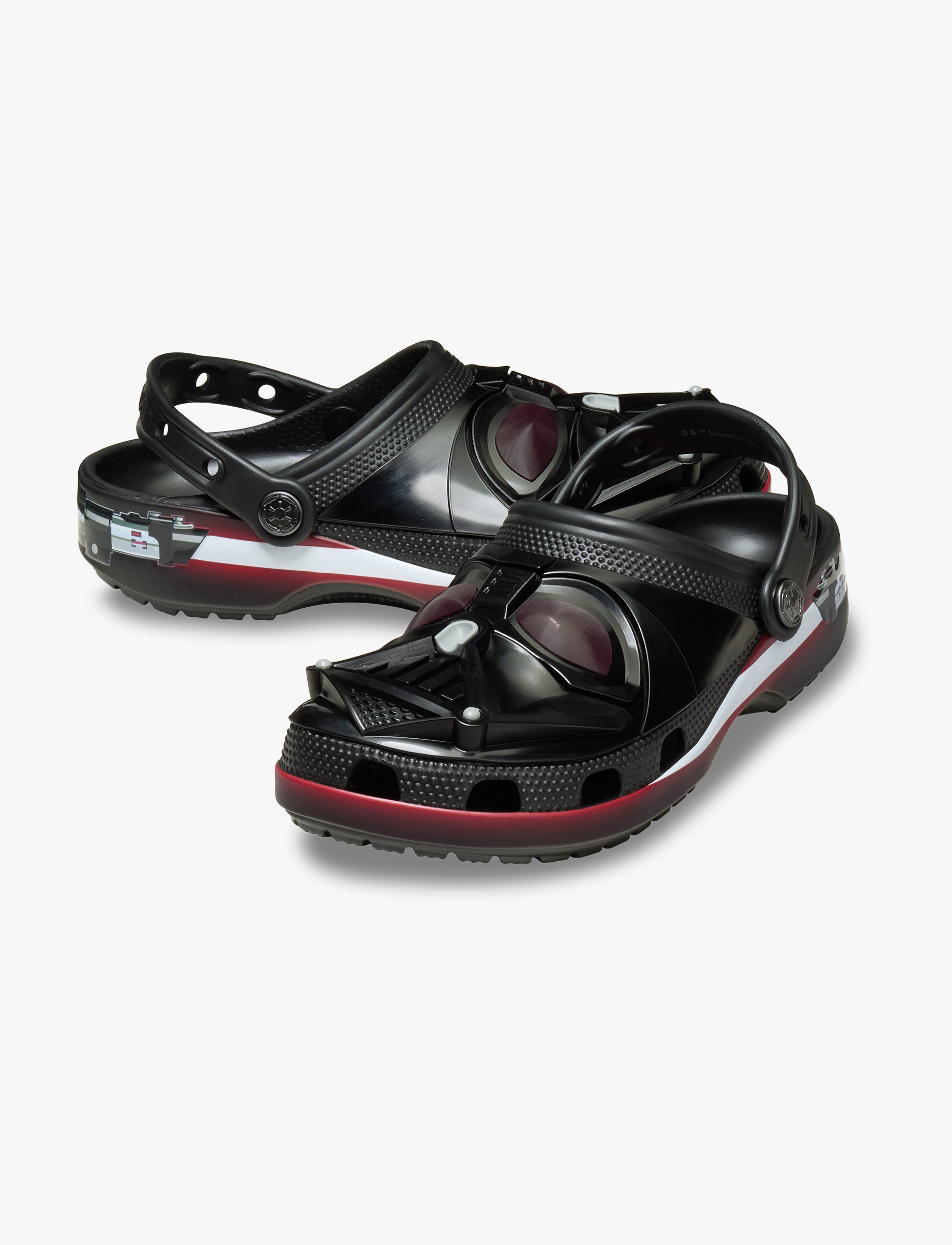 Crocs Star Wars Darth Vader Classic Clog - כפכפי קלוג קרוקס מלחמת הכוכבים דארת ויידר בצבע שחור