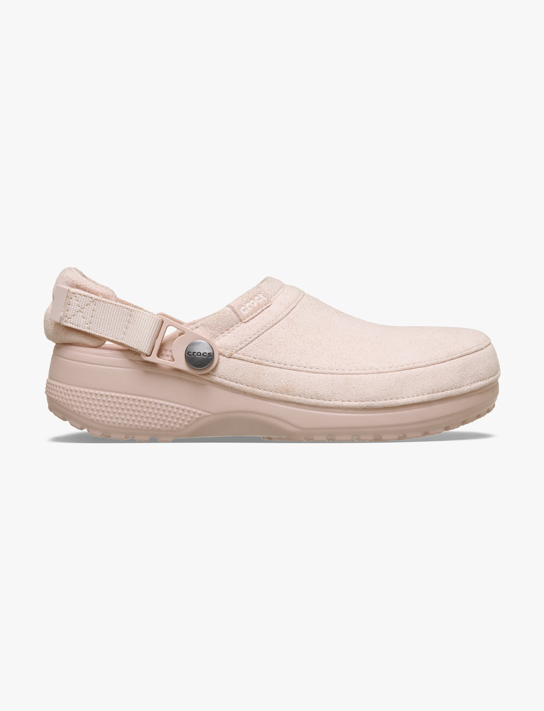Crocs Classic Crafted Vegan Suede Clog - כפכפי קרוקס קלוג קראפטד בצבע קוורץ