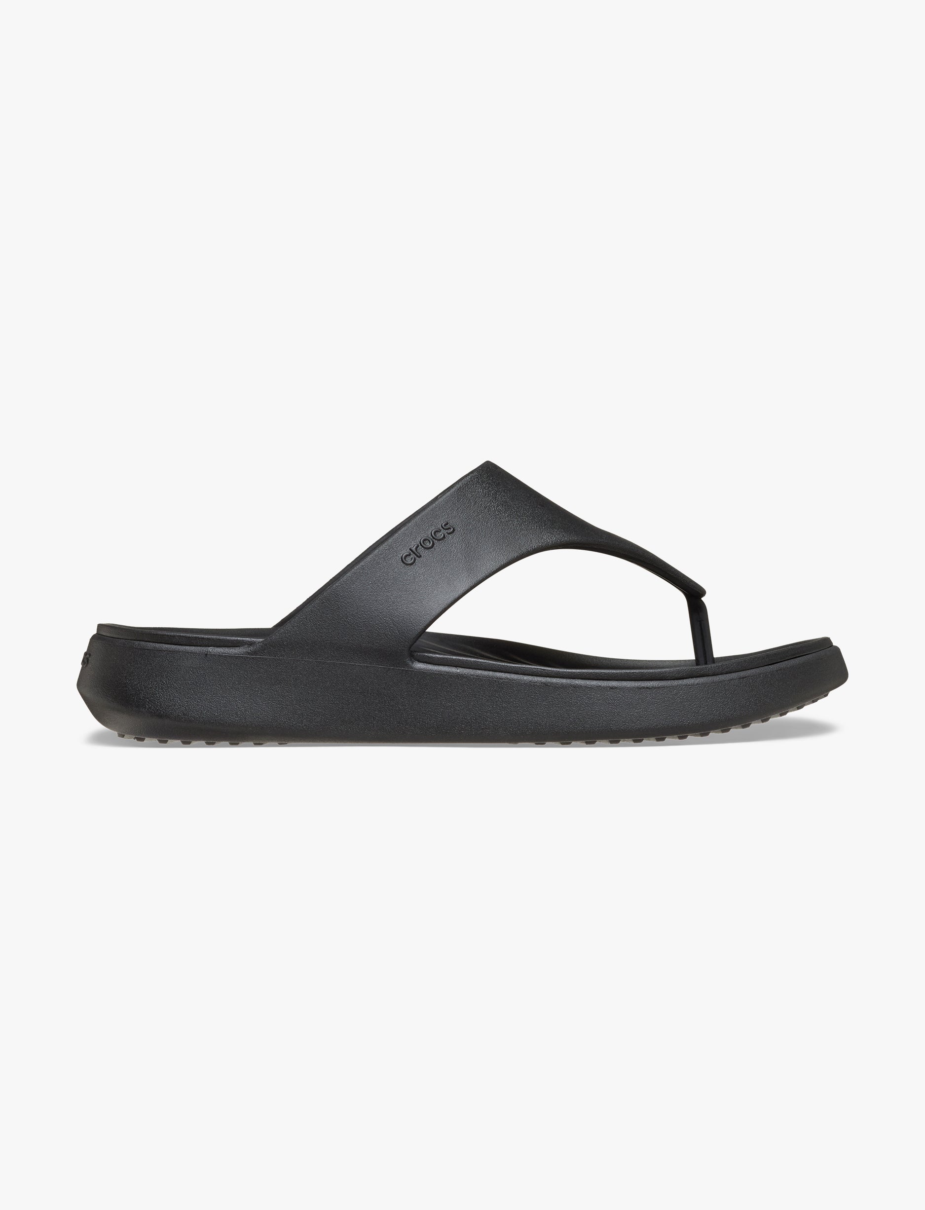 Crocs Getaway Triangle Flip - כפכפי אצבע קרוקס גטאוויי לנשים בצבע שחור