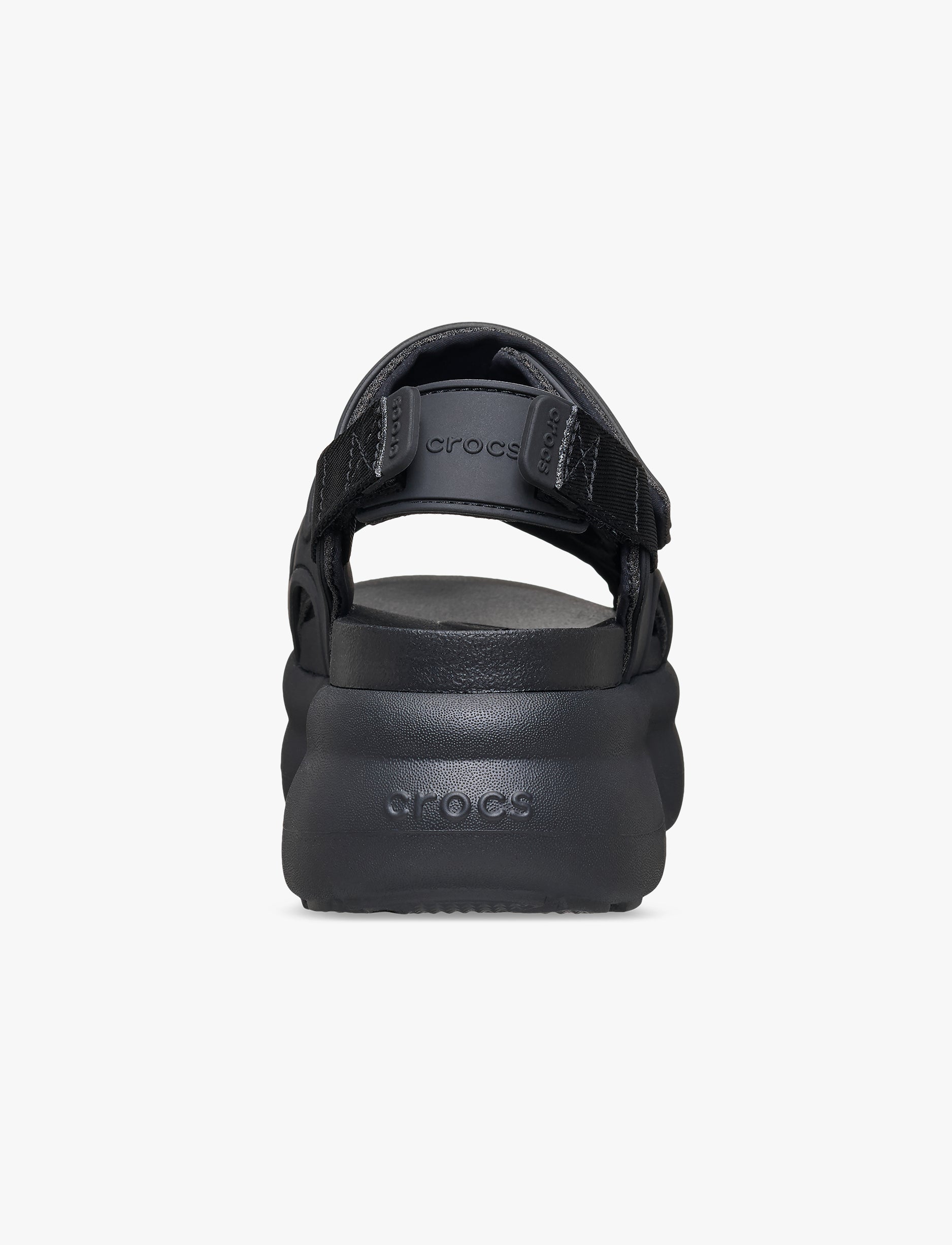 Crocs Soho Frosted Sport Sandal - סנדלי פלטפורמה קרוקס סוהו לנשים בצבע שחור