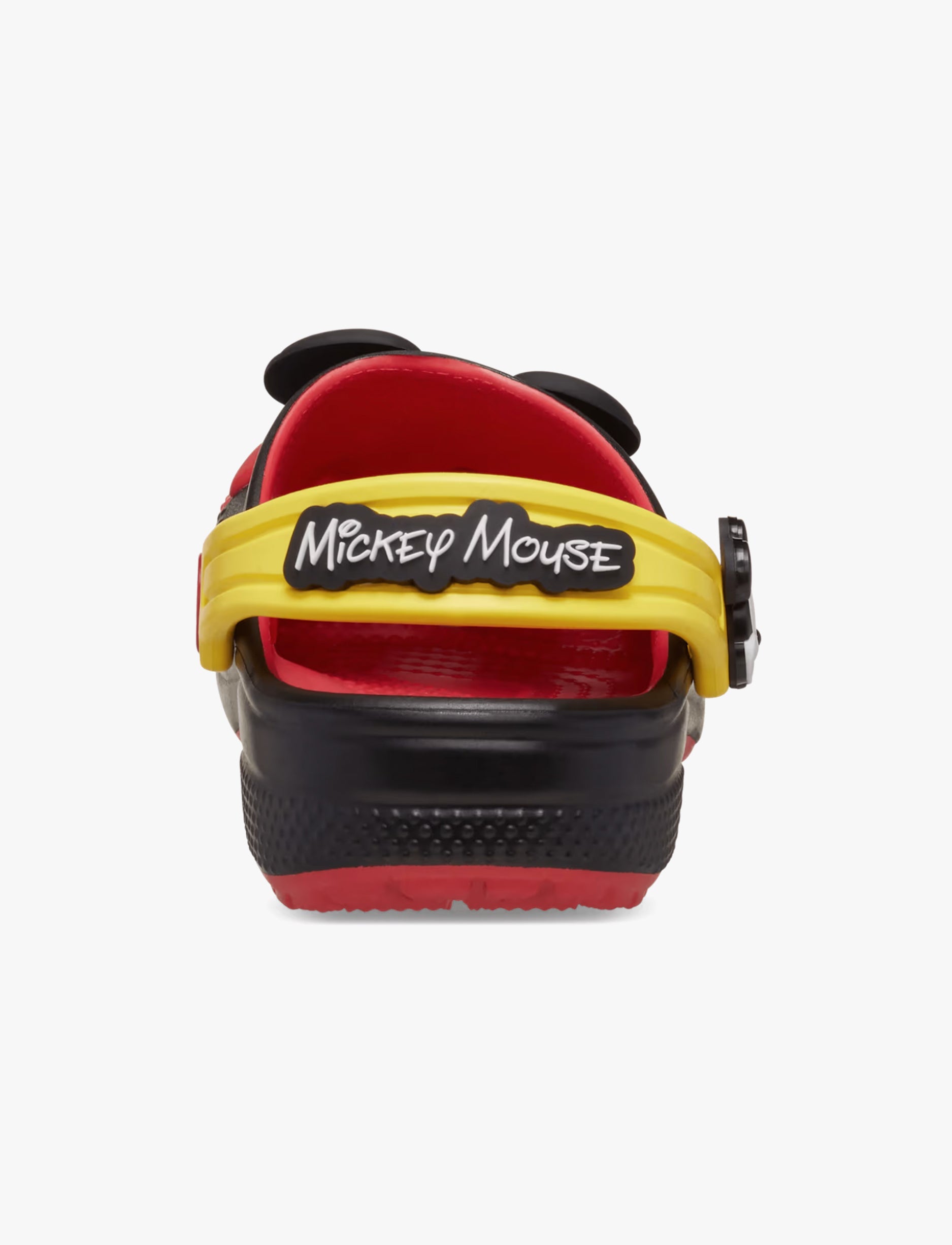 Crocs Mickey Mouse Classic Clog T- כפכפי קלוג קרוקס מיקי מאוס לילדים מידות קטנות בצבע שחור/אדום