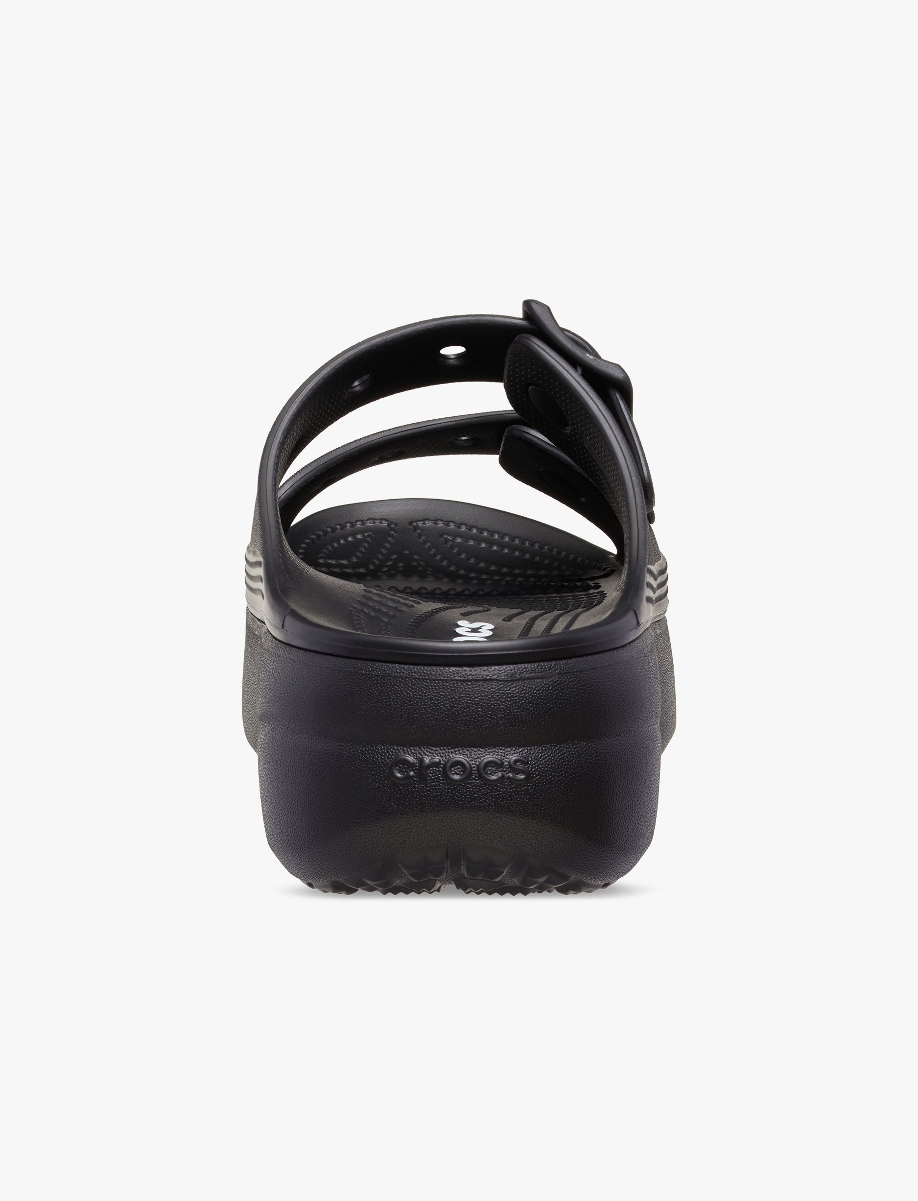 Crocs Saturday Platform Sandal - סנדלי פלטפורמה קרוקס לנשים בצבע שחור