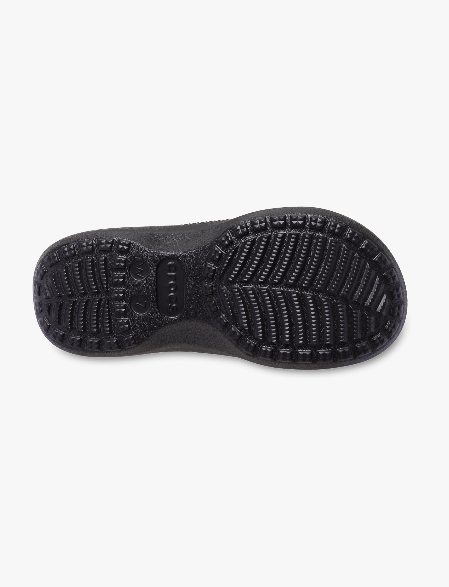 Crocs Saturday Platform Sandal - סנדלי פלטפורמה קרוקס לנשים בצבע שחור