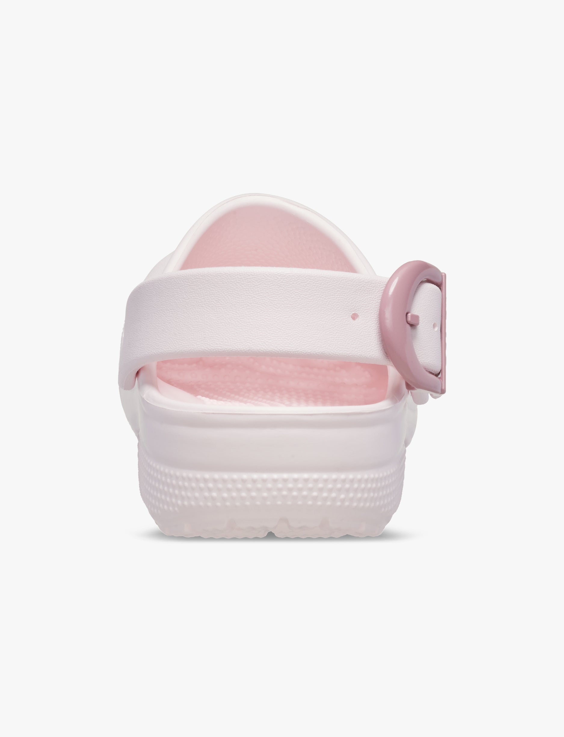 Crocs Classic Buckle Clog - כפכפי קלוג קרוקס עם אבזם בצבע ורוד קרחוני