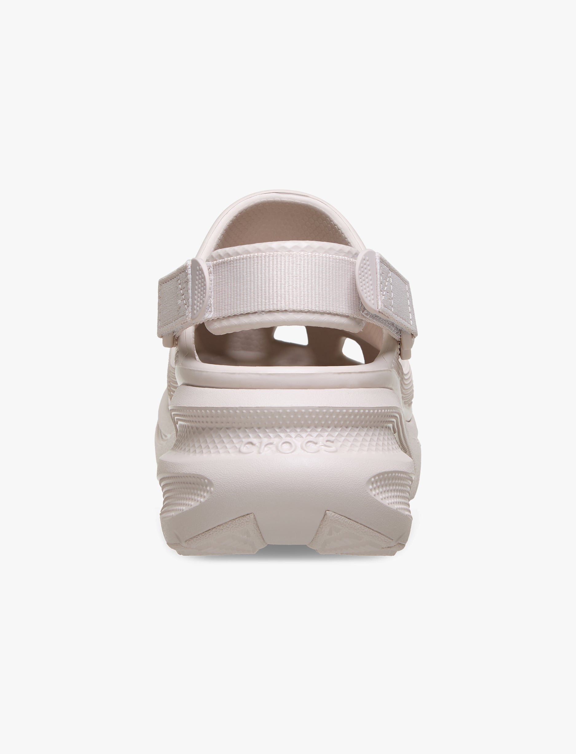 Crocs New Crush Clog - כפכפי פלטפרומה קלוג לנשים בצבע קרם קקאו
