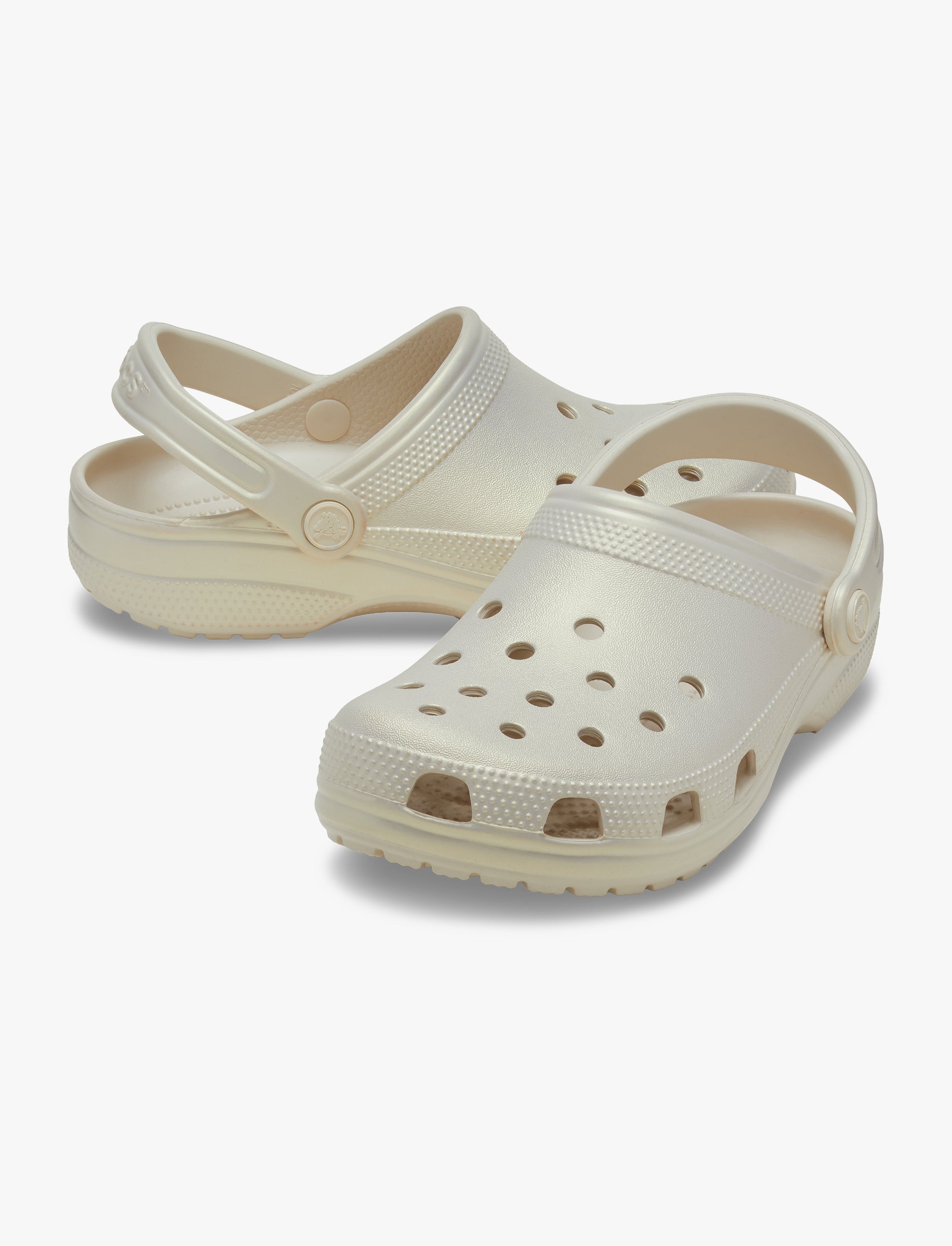 Crocs Classic Pearl Shine Clog -  כפכפי קלוג קרוקס לנשים בצבע פרפה