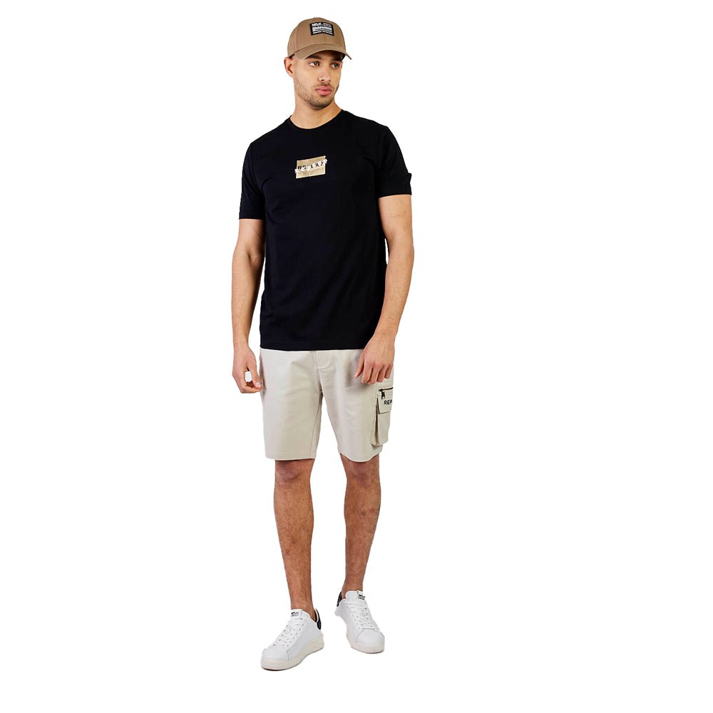 מכנס קצר ריפליי Back Print גברים