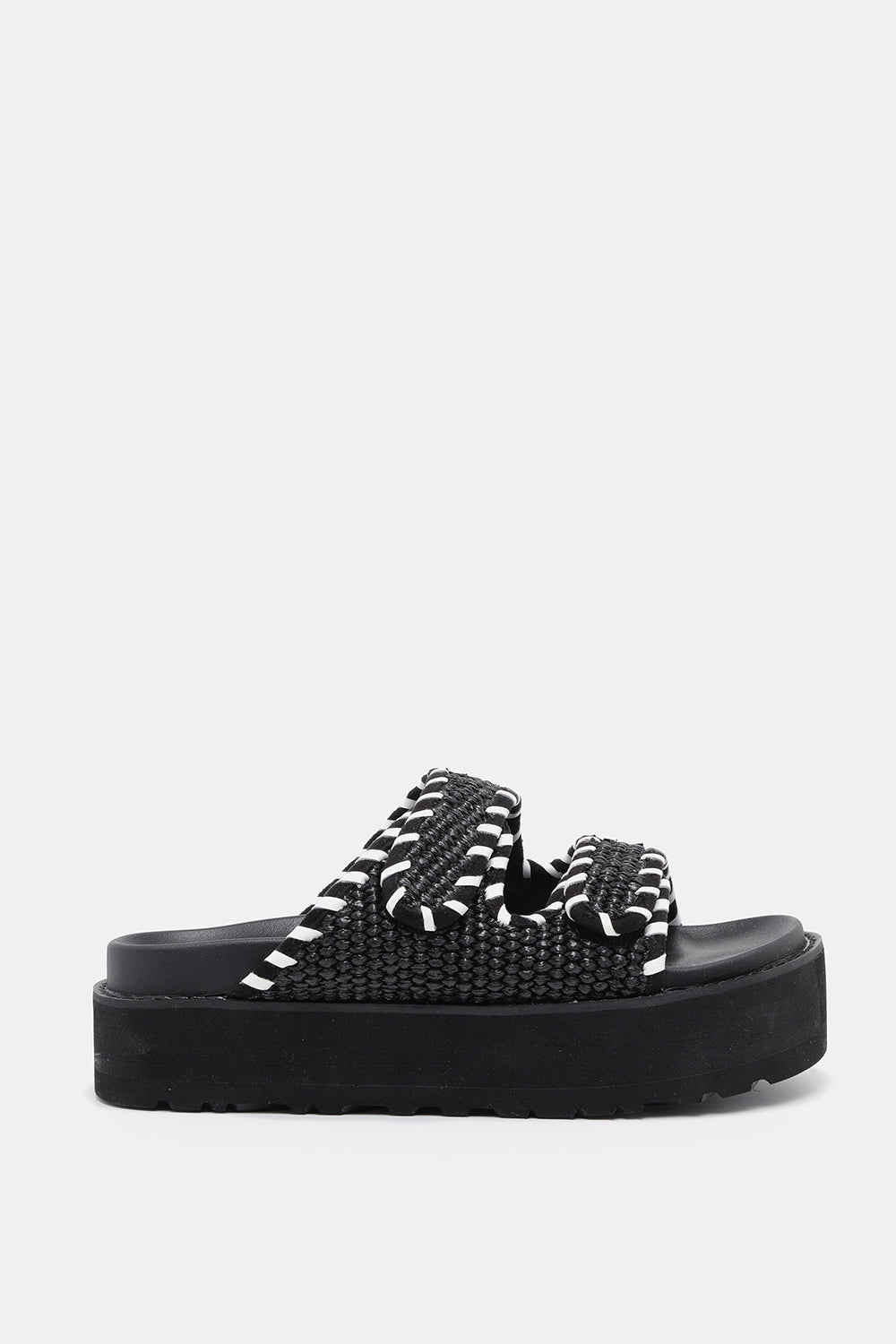 כפכפי דיסקו רוסו Raffia Rocky נשים