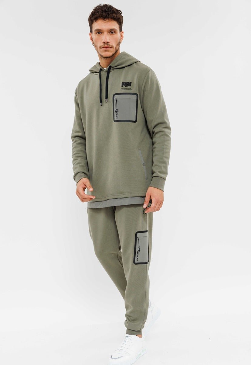 קפוצ'ון ריפליי Zippered pocket גברים
