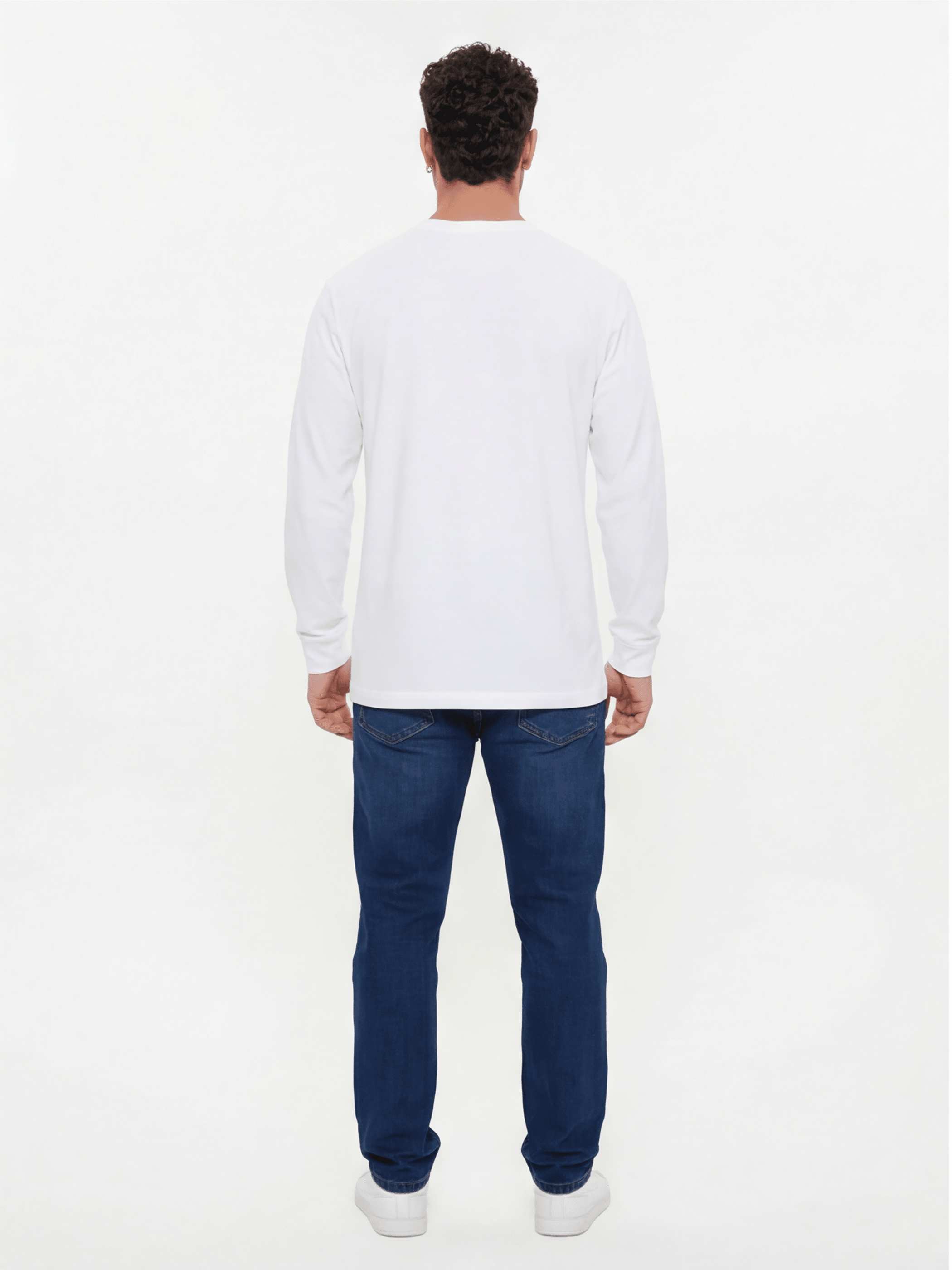 חולצת טישירט ארוכה ריפליי Small Plate גברים