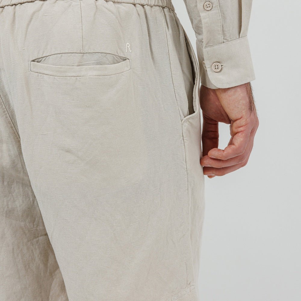 מכנס קצר ריפליי Linen גברים