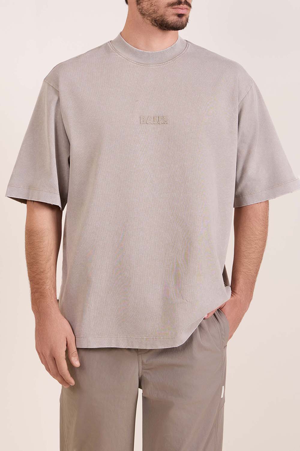 חולצת טישירט קצרה באלר Back 4 Logos גברים