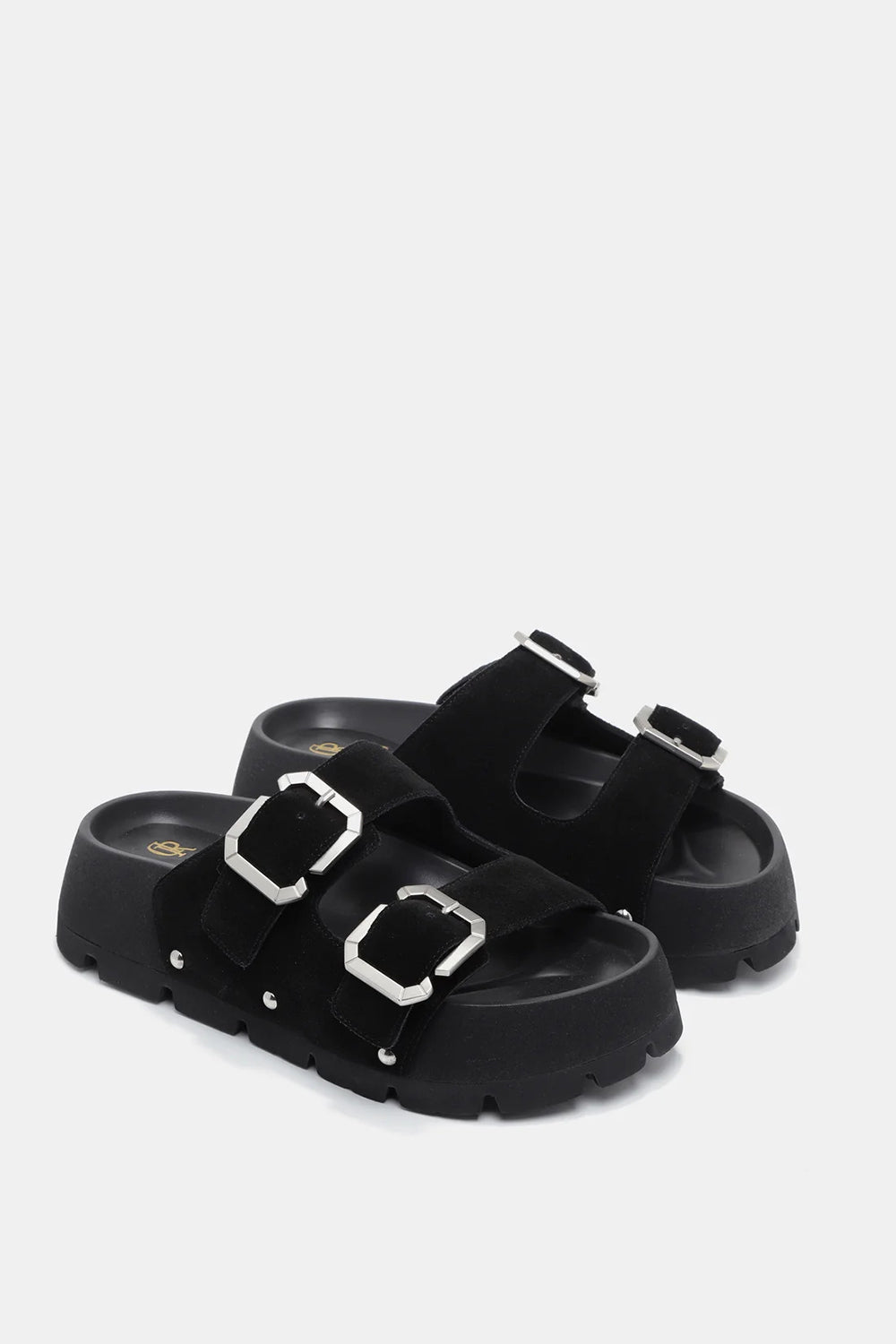 כפכפי דיסקו רוסו Double Buckle 5 נשים