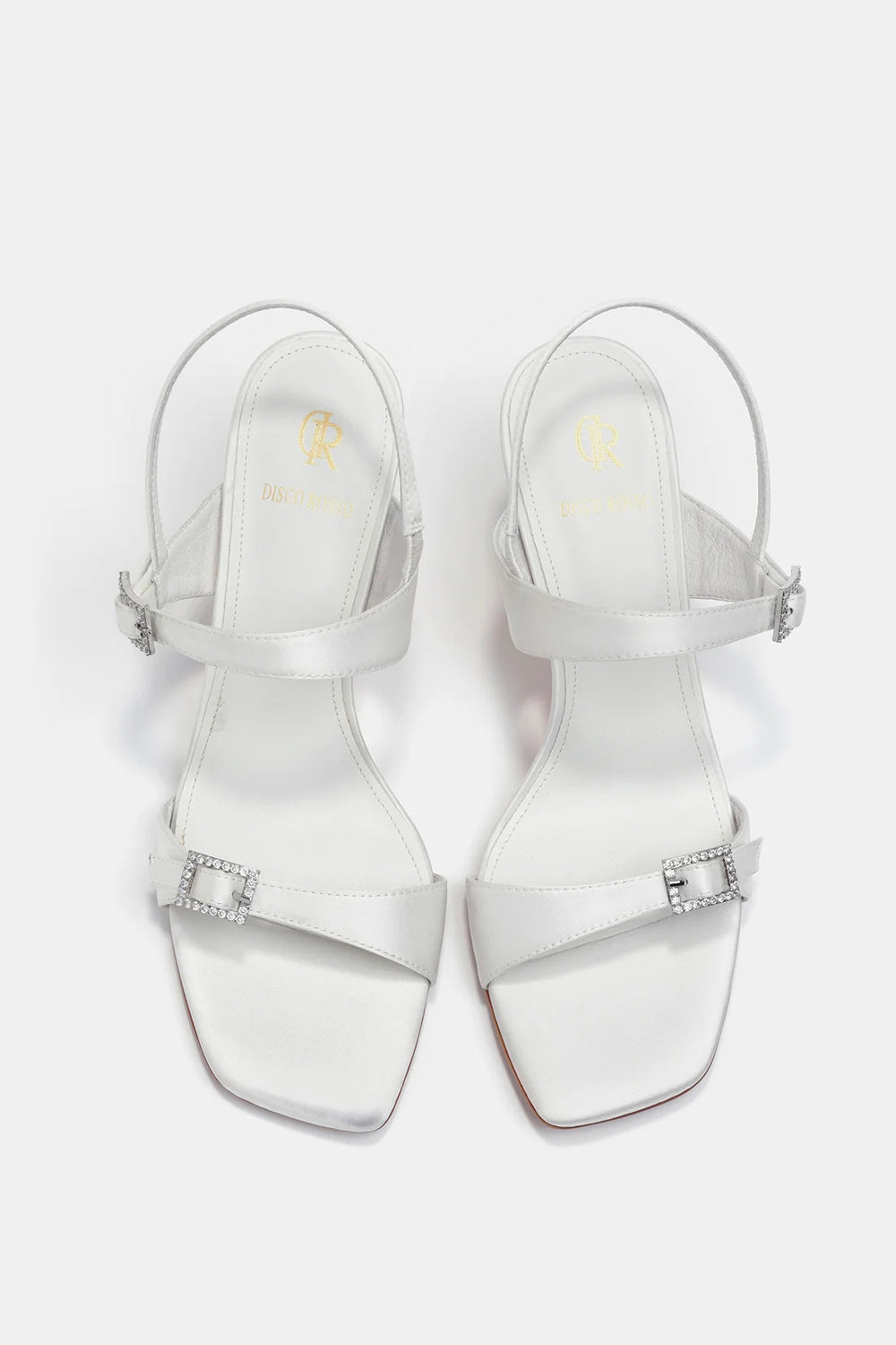 נעלי עקב דיסקו רוסו Diamond Buckle 8 נשים