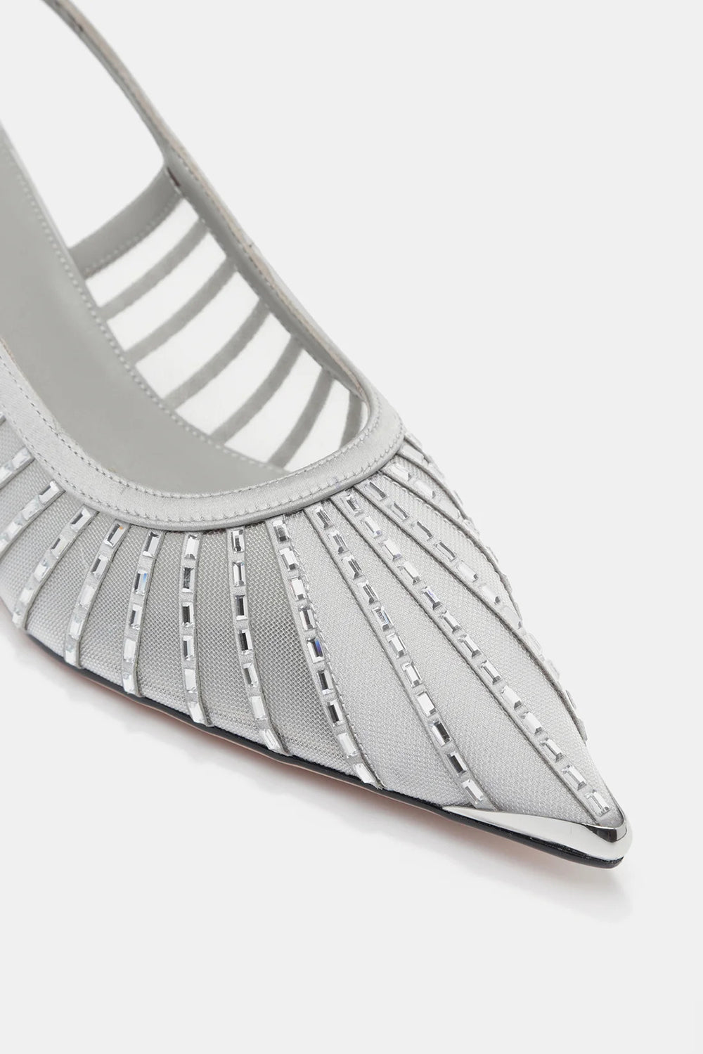 נעלי עקב דיסקו רוסו Mesh Sling 4 נשים