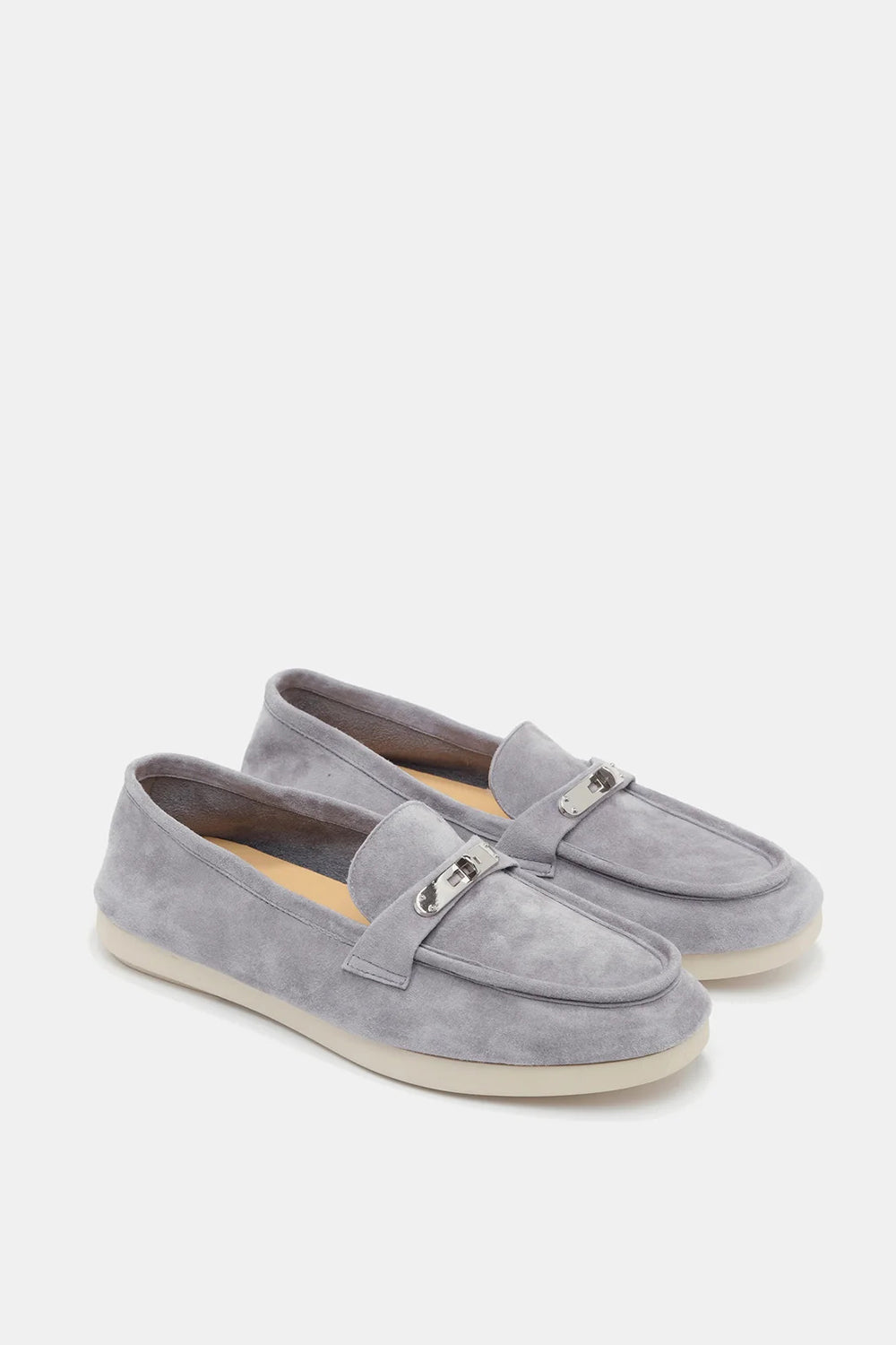 נעלי מוקסין דיסקו רוסו Lock Loafer נשים