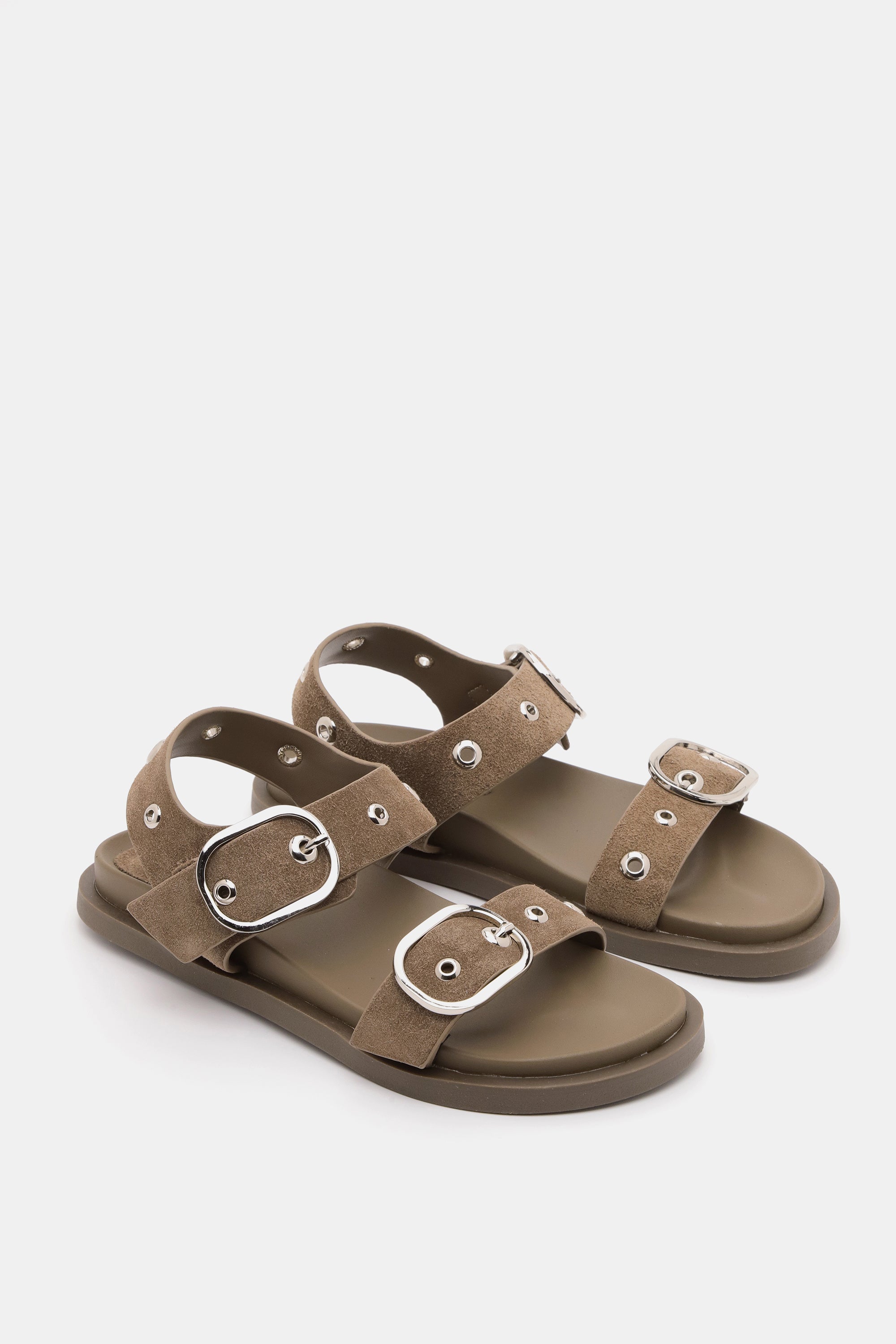 סנדלי דיסקו רוסו 2 Buckles נשים