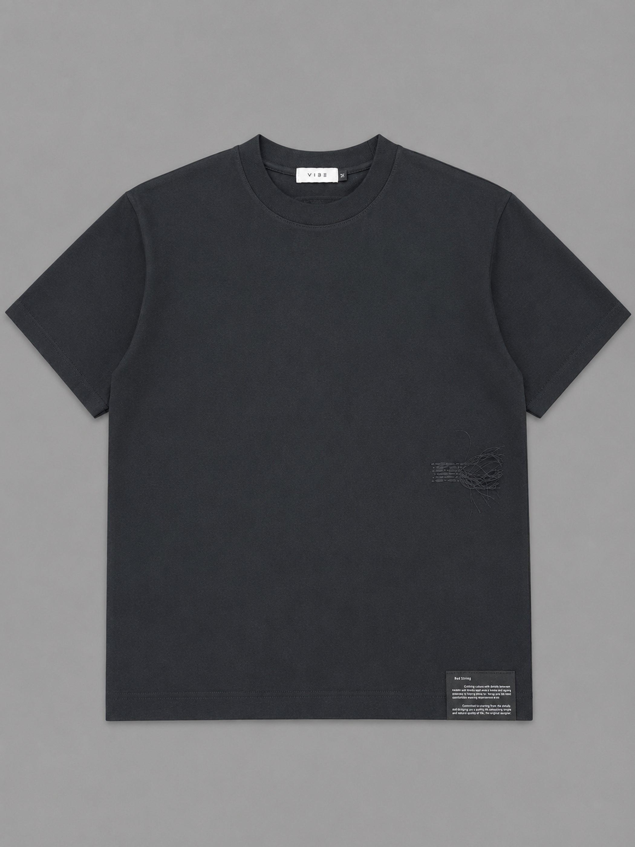 חולצת טישירט קצרה וויב Over Shirt Label גברים
