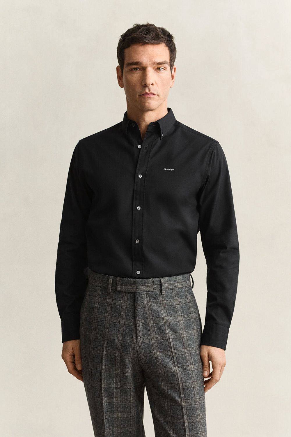 חולצה מכופתרת גאנט Slim Fit Pinpoint Oxford גברים
