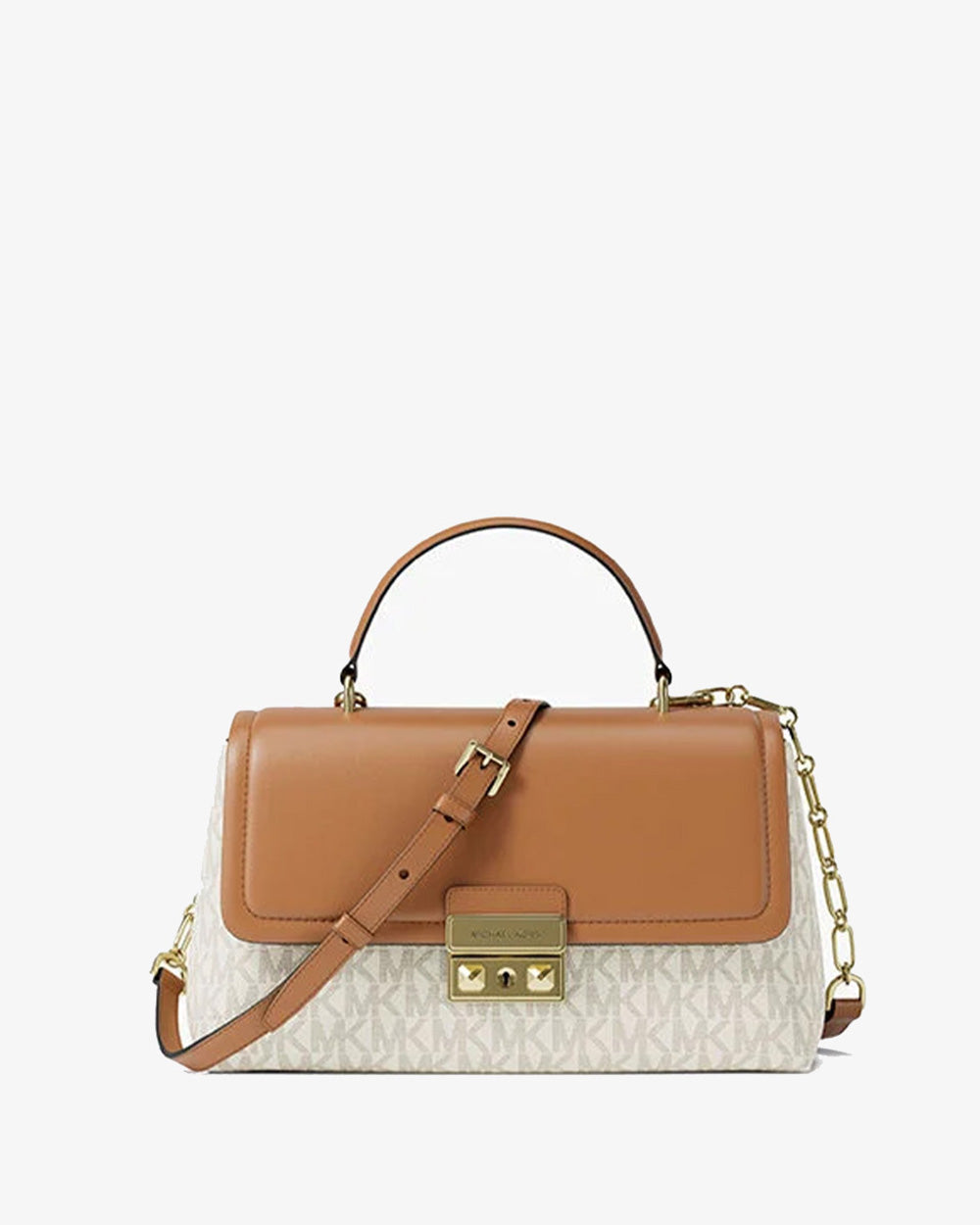 תיק מייקל קורס Tribeca Medium Signature Logo Satchel נשים