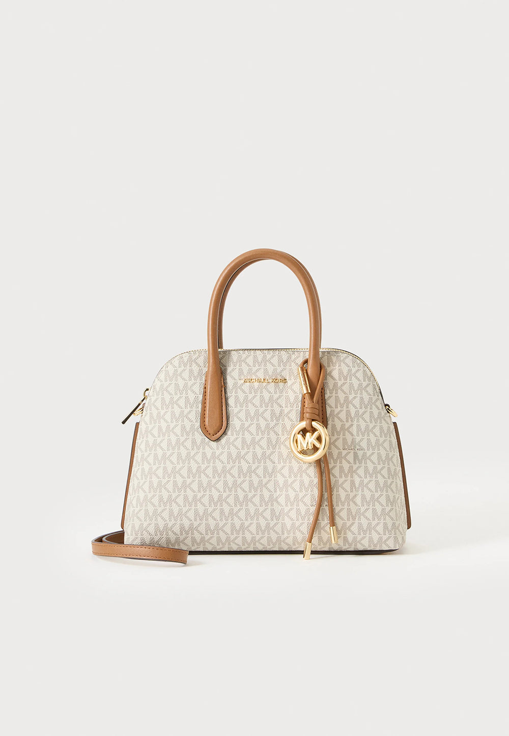 תיק מייקל קורס Teddi Medium Signature Logo Slouchy Shoulder Bag נשים