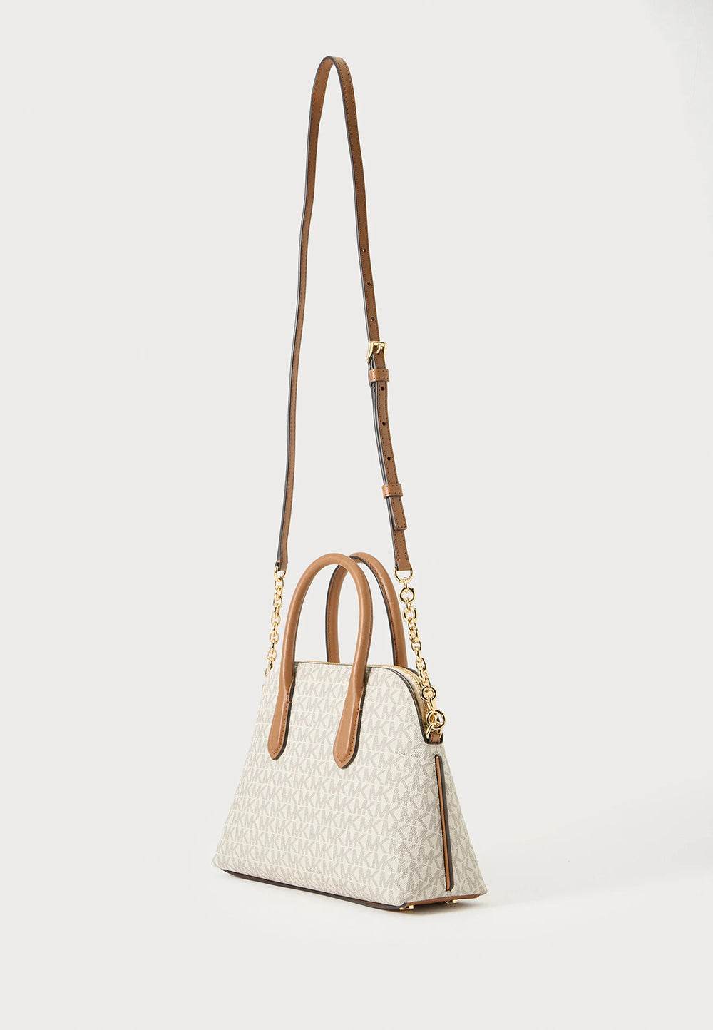 תיק מייקל קורס Teddi Medium Signature Logo Slouchy Shoulder Bag נשים