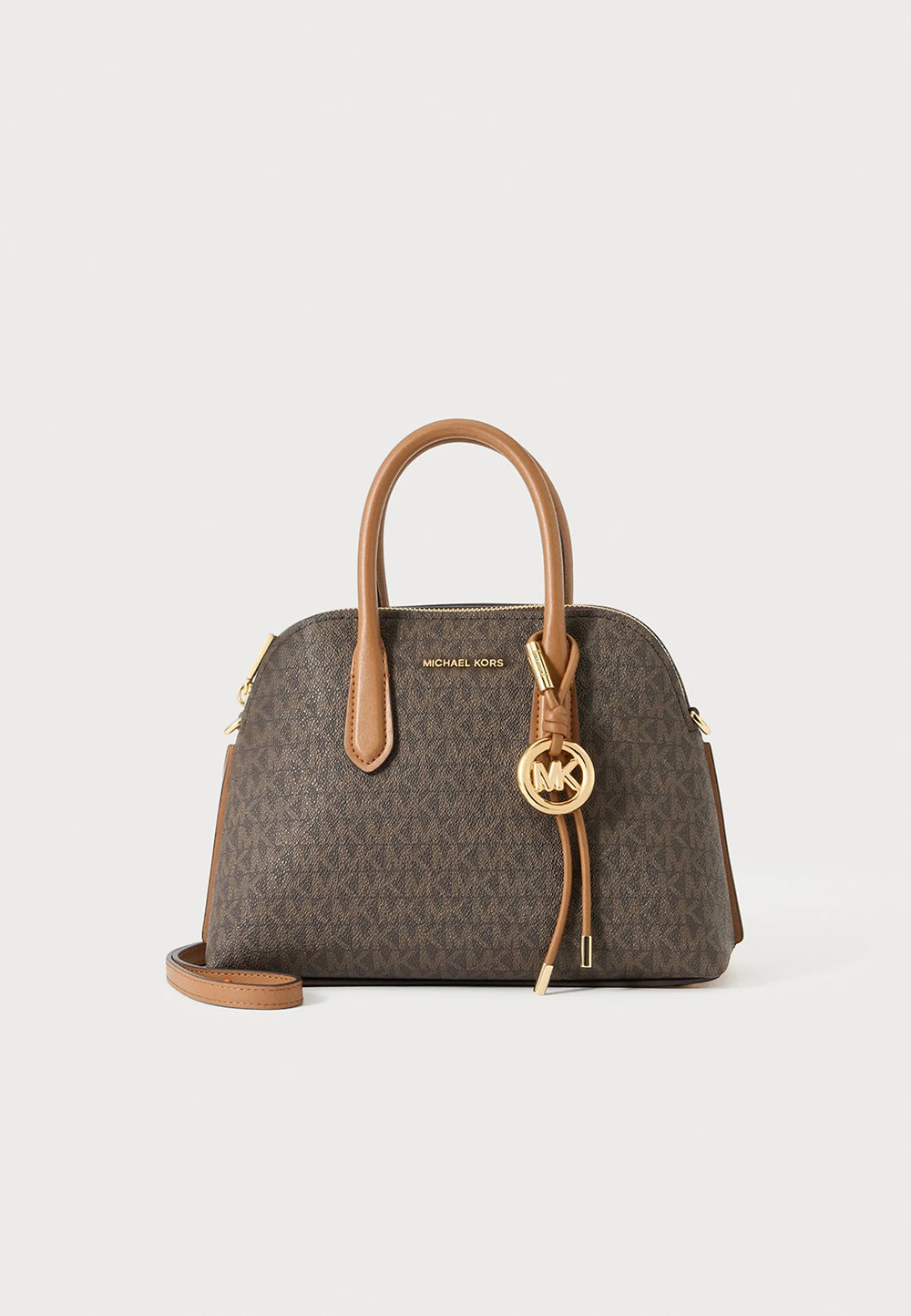 תיק מייקל קורס Teddi Medium Signature Logo Slouchy Shoulder Bag נשים