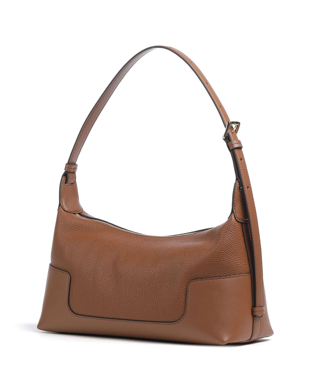 תיק מייקל קורס Teddi Medium Pebbled Leather Slouchy Shoulder Bag נשים