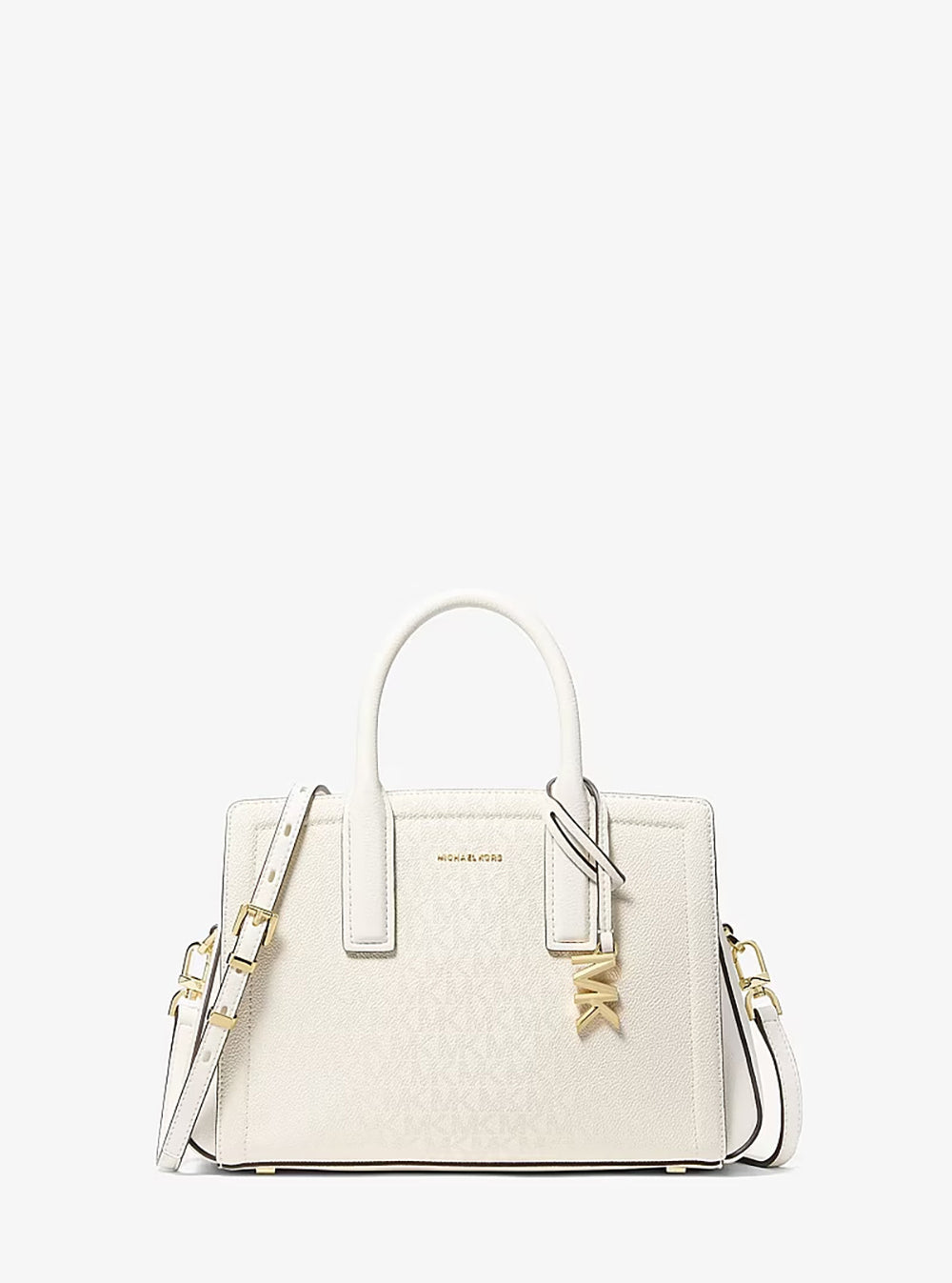 תיק מייקל קורס Laila Small Signature Logo Satchel נשים