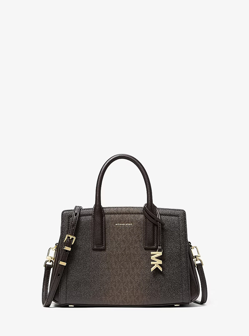תיק מייקל קורס Laila Small Signature Logo Satchel נשים