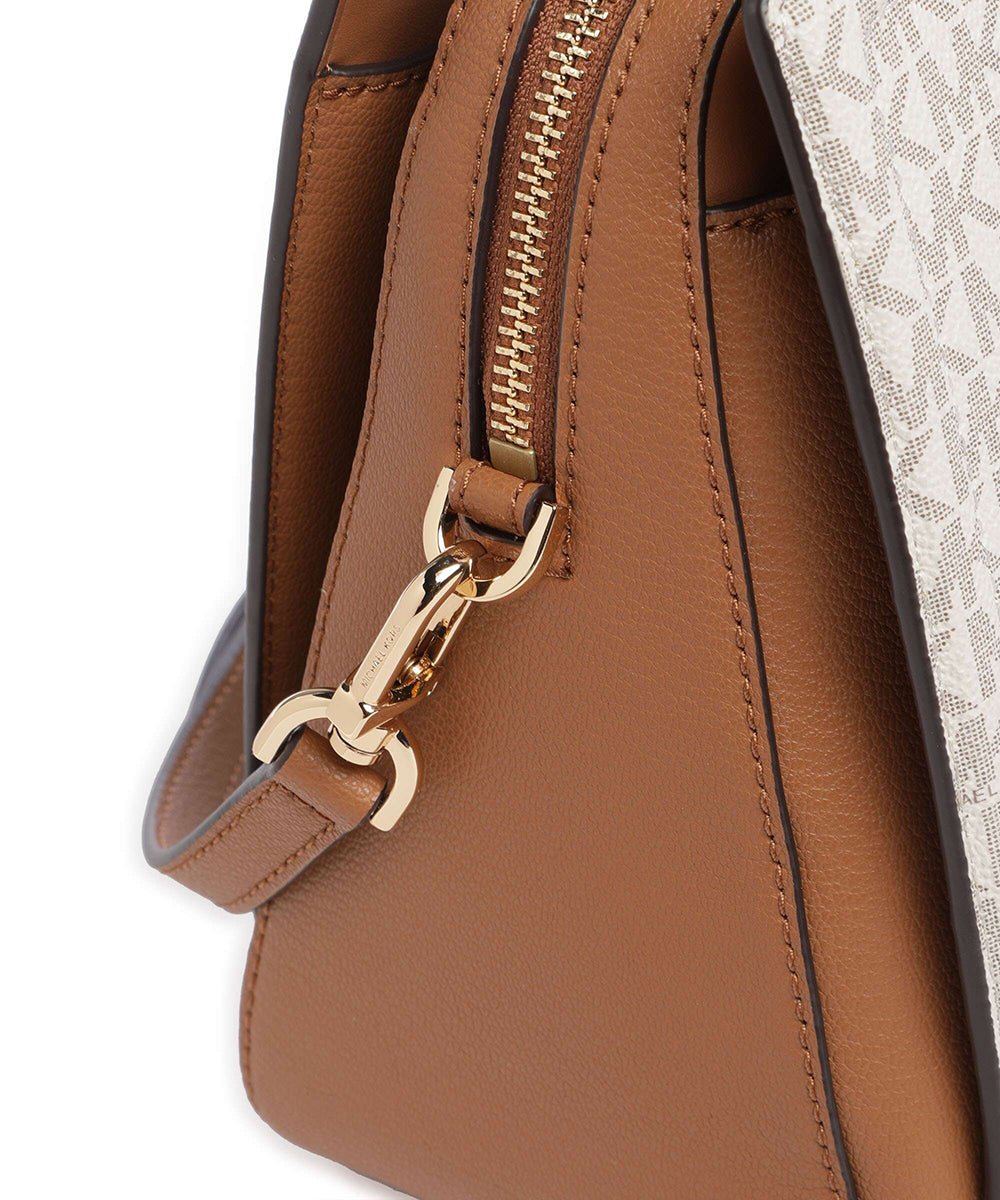 תיק מייקל קורס Laila Medium Signature Logo Satchel נשים