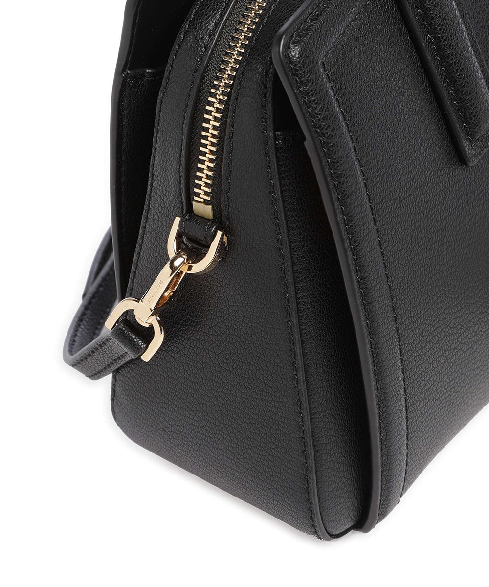 תיק מייקל קורס Laila Small Pebbled Leather Satchel נשים