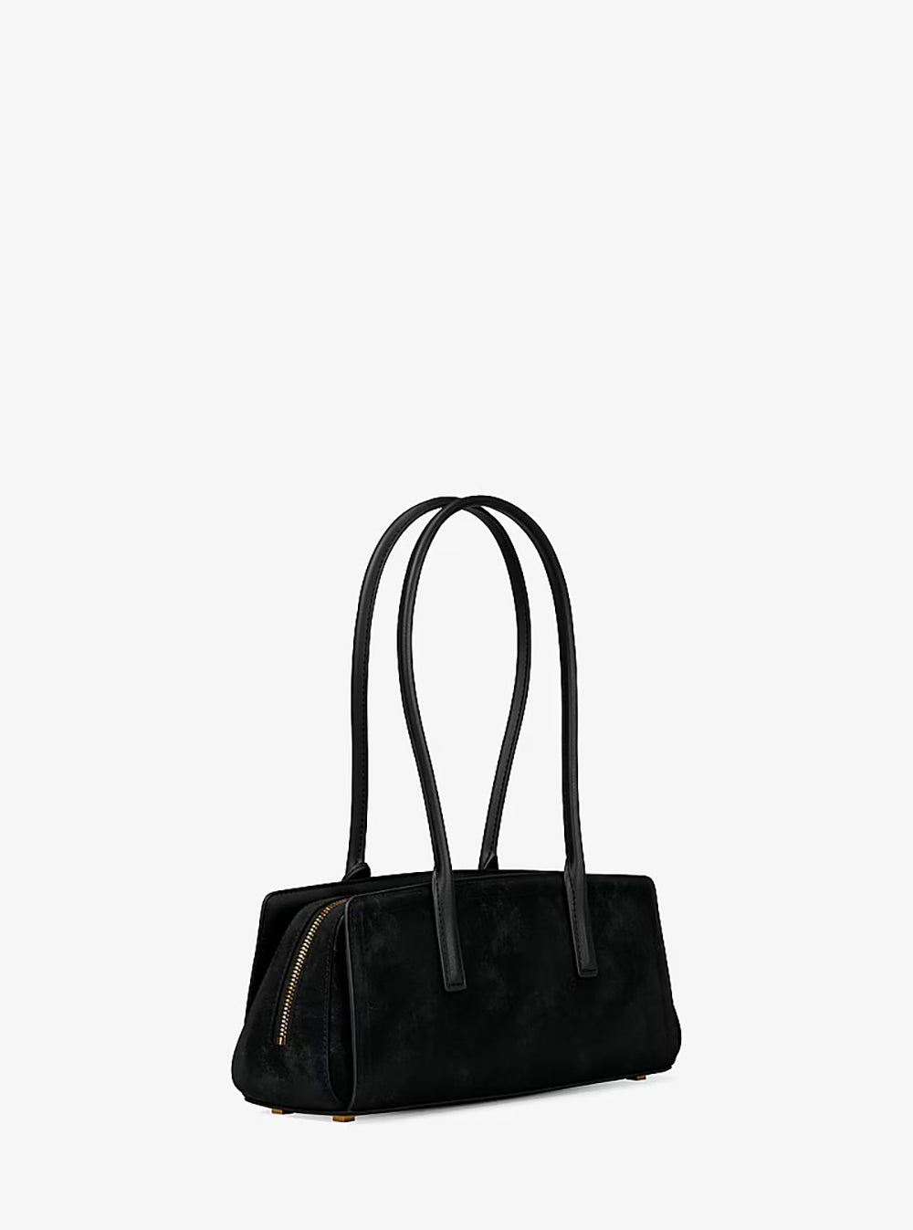 תיק מייקל קורס Laila Small Suede Shoulder Bag נשים