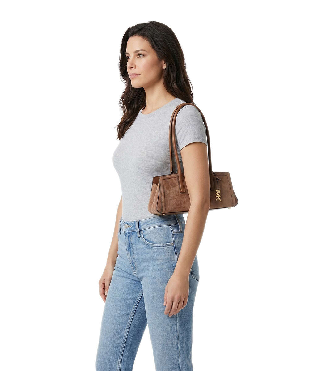 תיק מייקל קורס Laila Small EW Shoulder Tote נשים