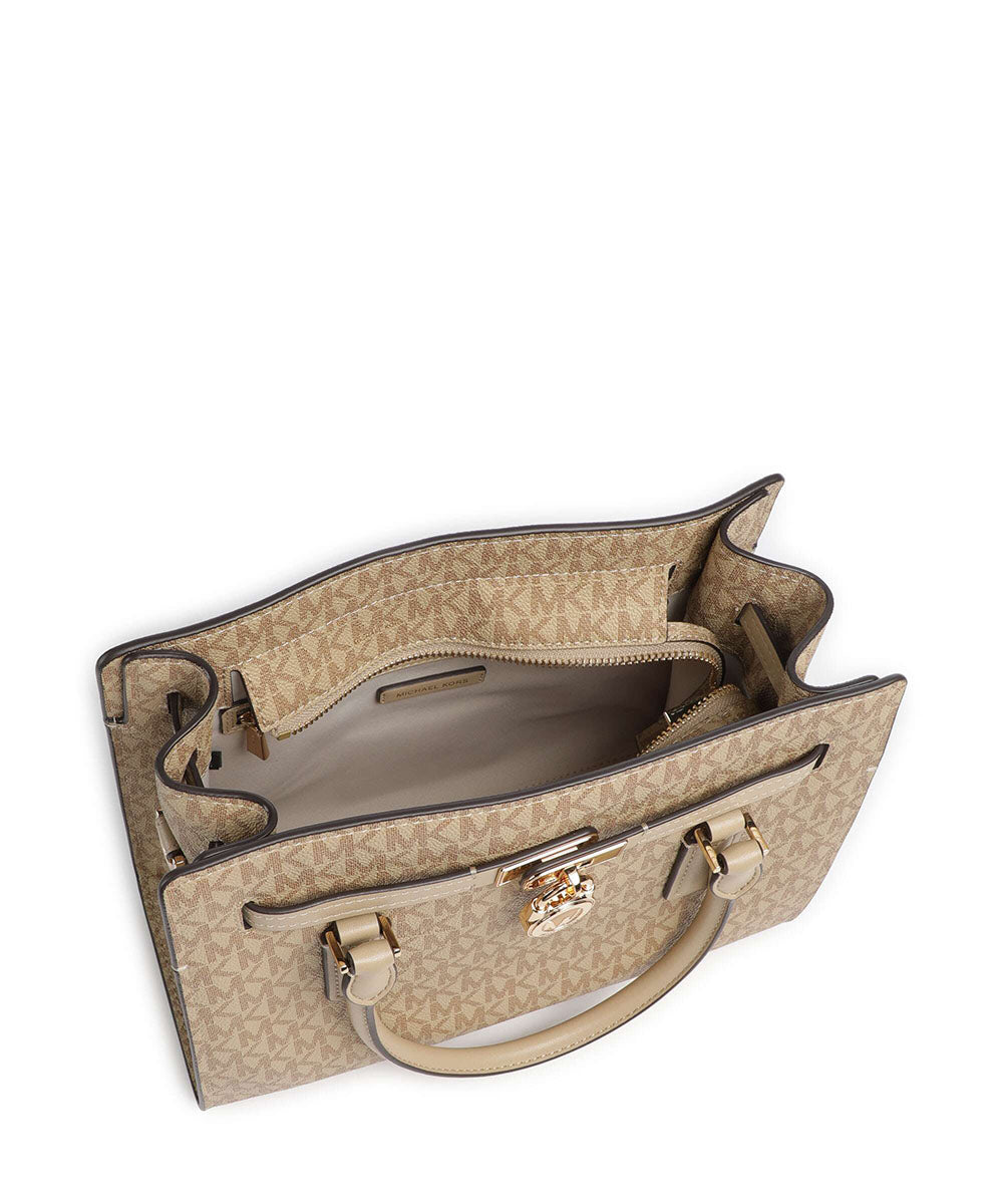 תיק מייקל קורס Hamilton Moderne Small Textured Satchel נשים