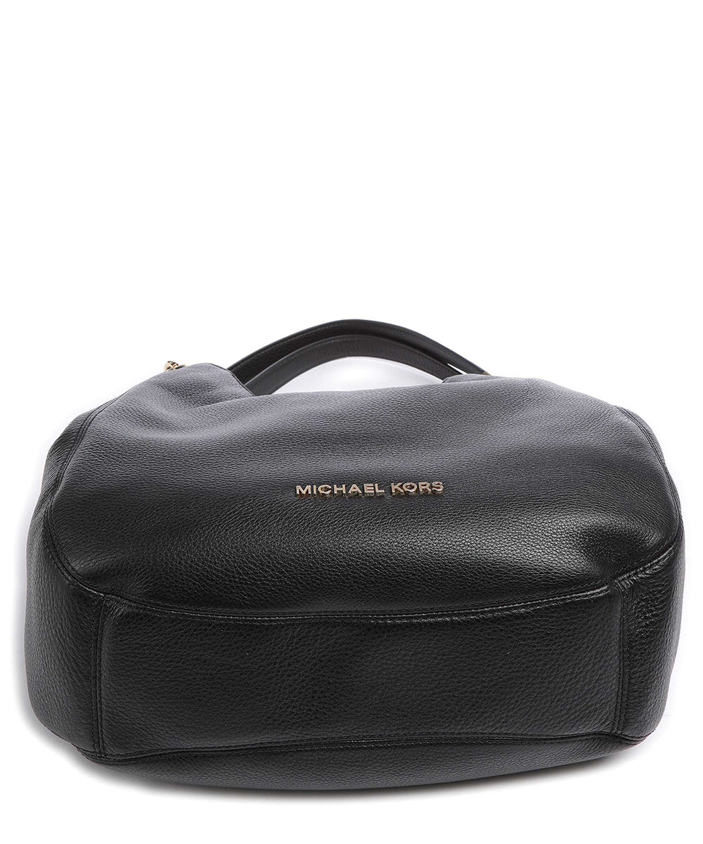 תיק מייקל קורס Lillie Large Pebbled Leather Shoulder נשים