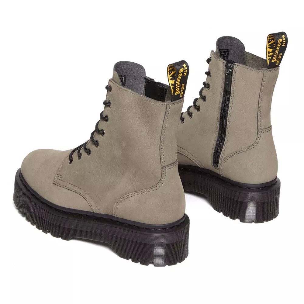 מגפי דר מרטינס Jadon Milled Nubuck Platform נשים