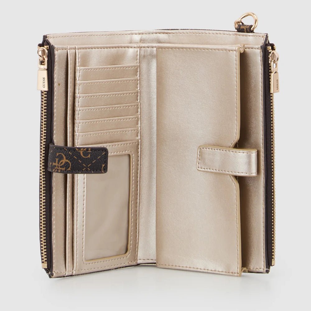 ארנק Guess Laurel Slg Dbl Zip Organizer נשים