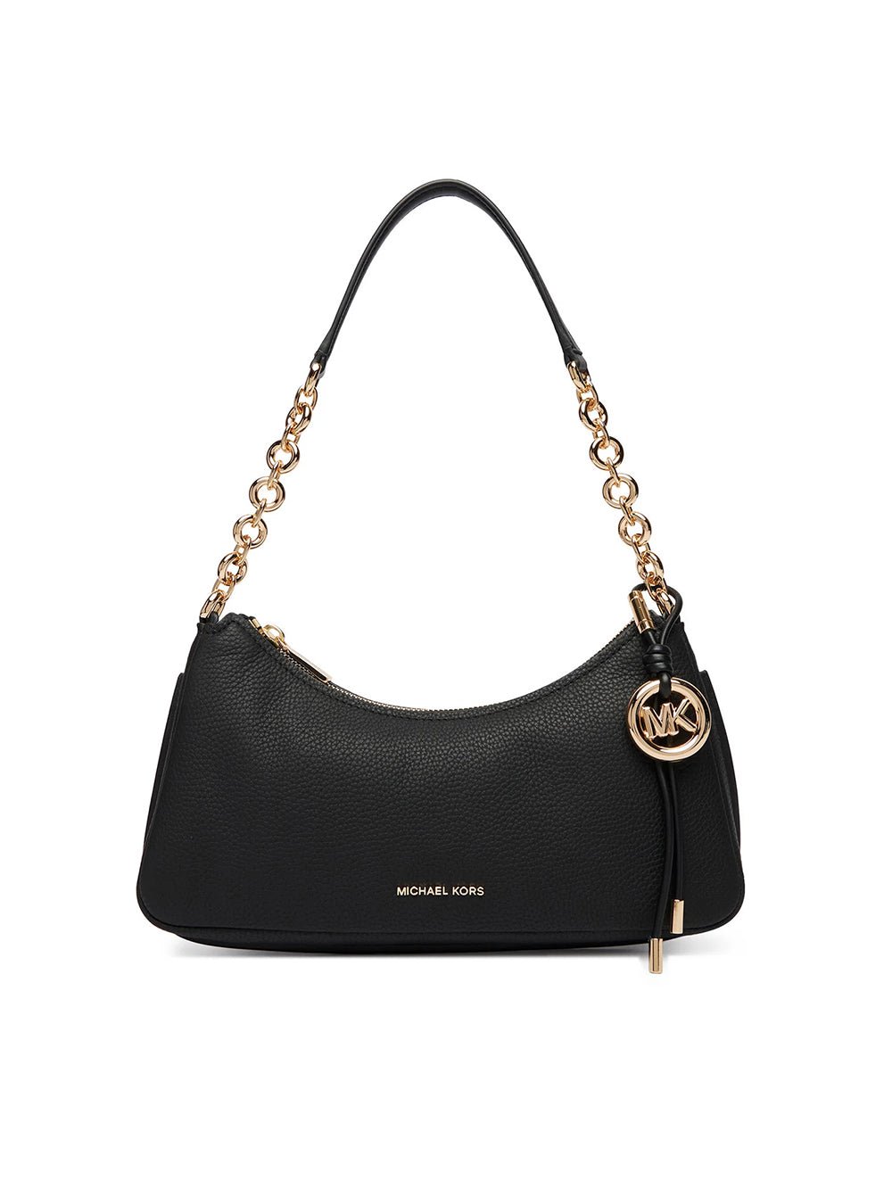 תיק מייקל קורס Nolita Medium Pebbled Leather Chain Pochette נשים
