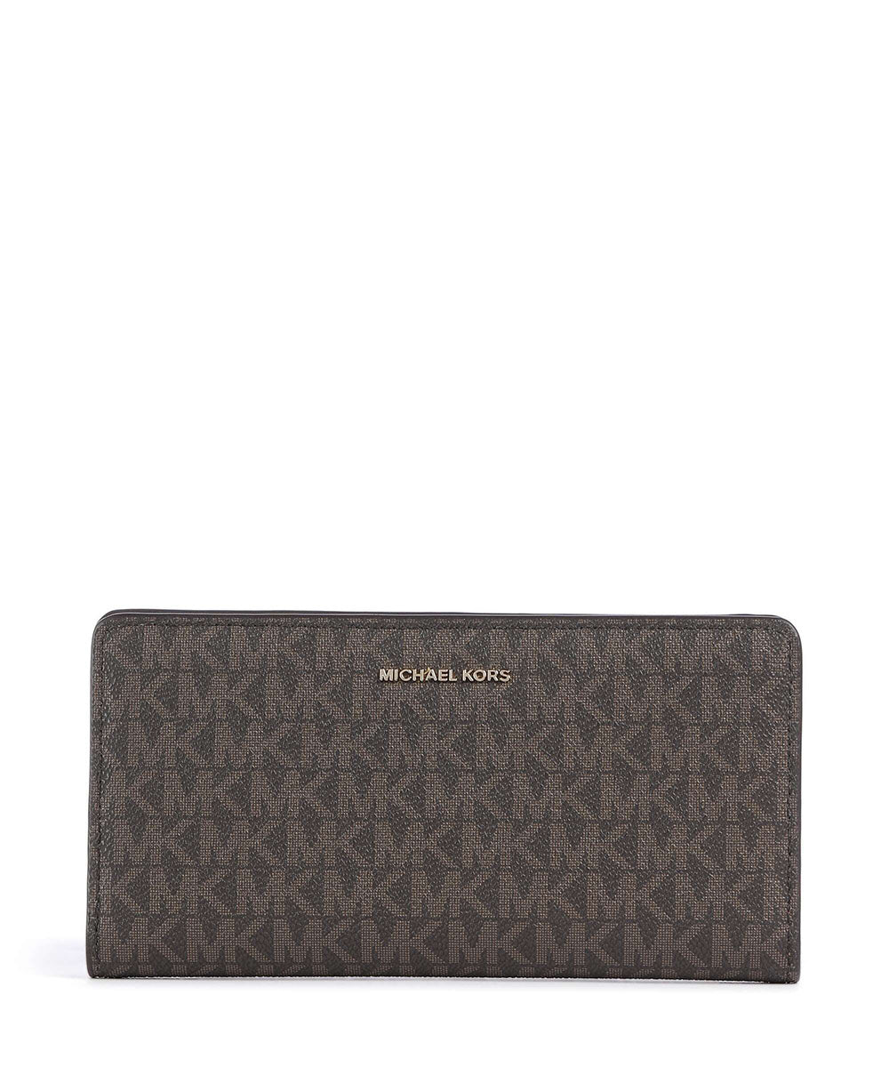 ארנק מייקל קורס Bryant Large Signature Logo Snap-Front Wallet נשים