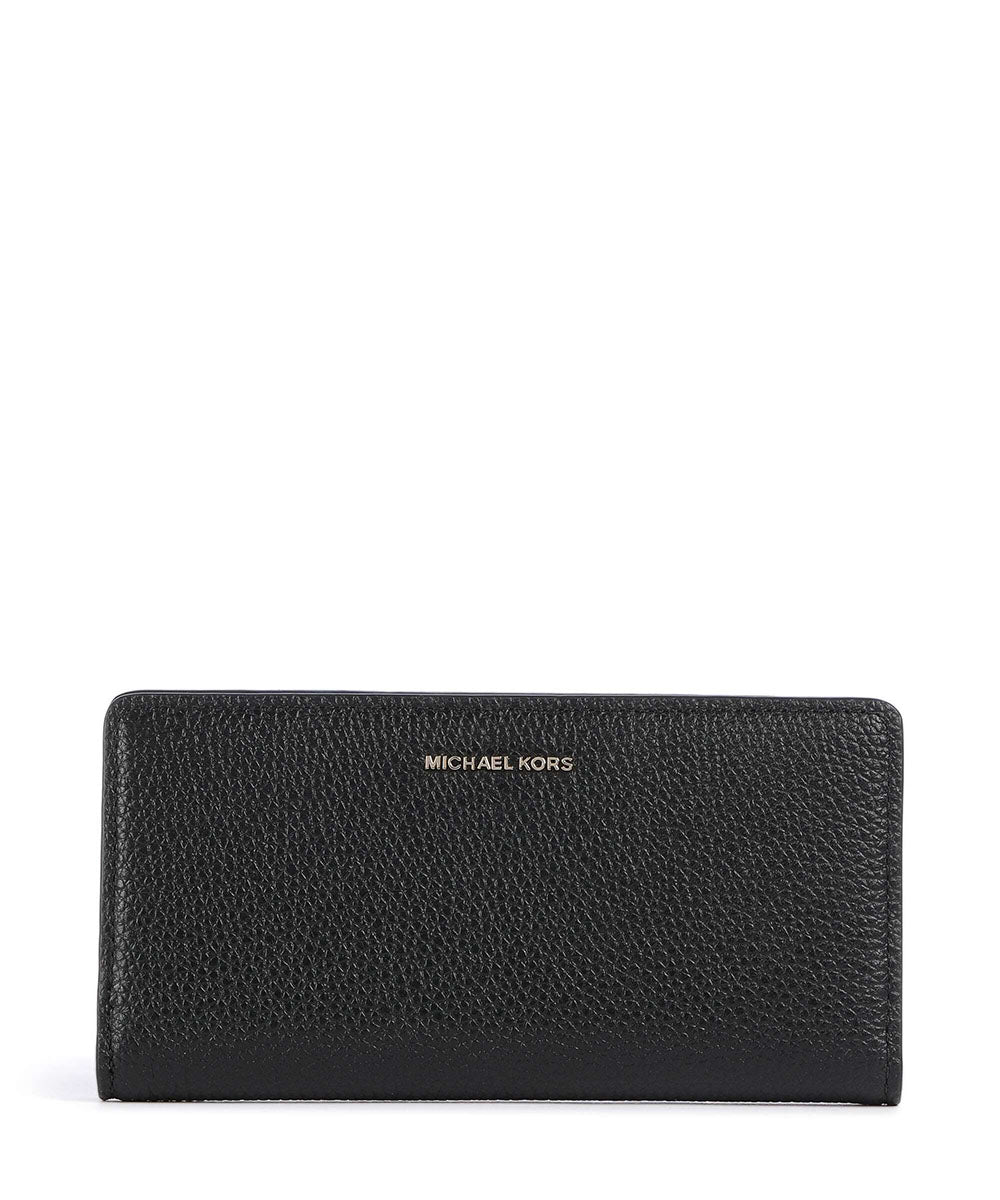 ארנק מייקל קורס Bryant Large Pebbled Leather Snap-Front Wallet נשים