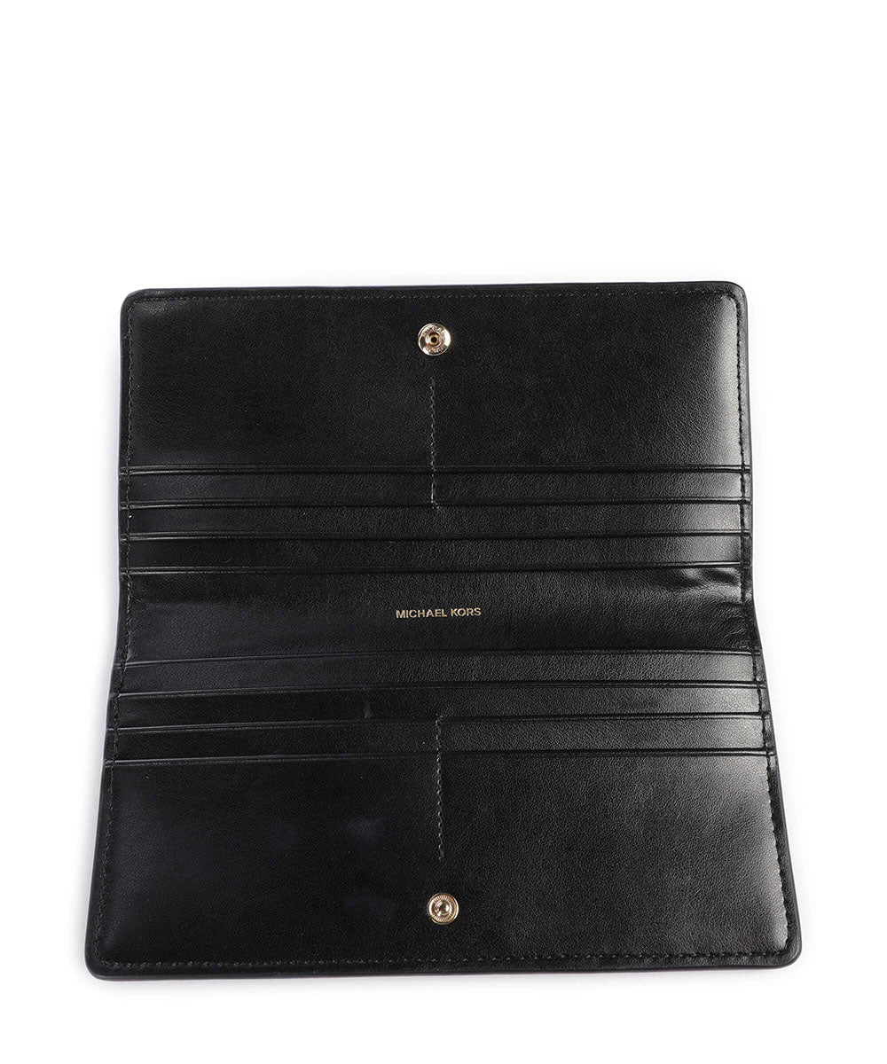 ארנק מייקל קורס Bryant Large Pebbled Leather Snap-Front Wallet נשים