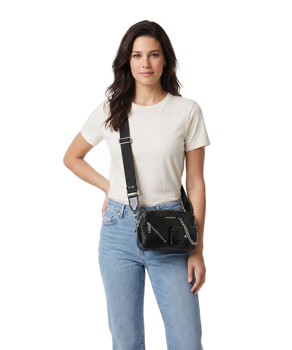 תיק מייקל קורס Bryant Medium Leather With Card Case נשים