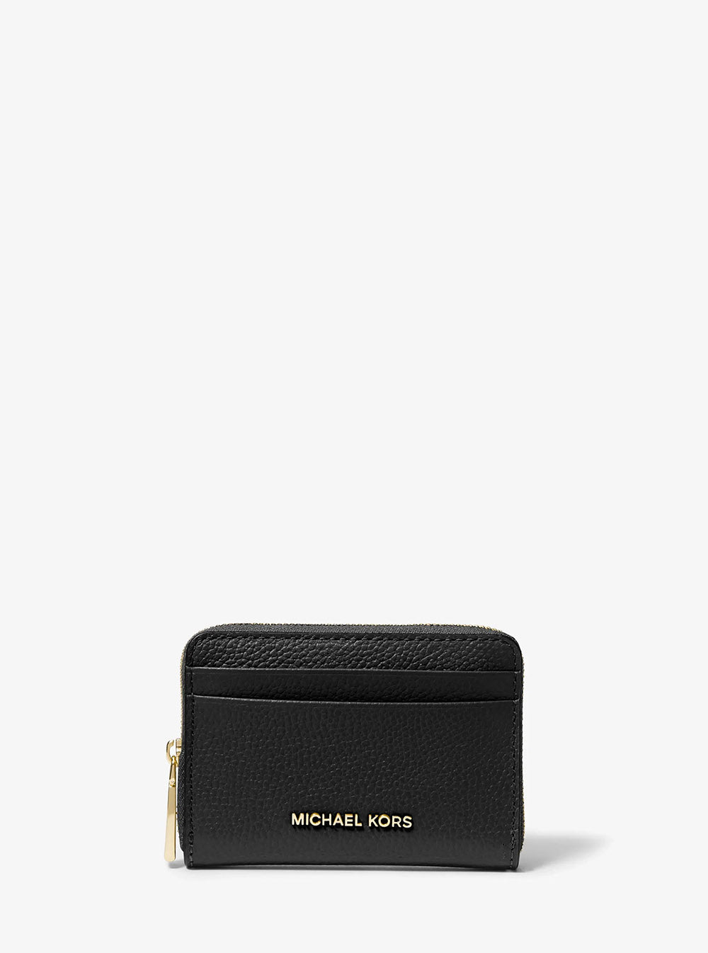 ארנק מייקל קורס Small Pebbled Leather Zip-Around Card נשים
