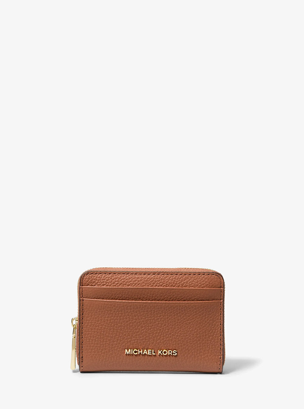 ארנק מייקל קורס Small Pebbled Leather Zip-Around Card נשים