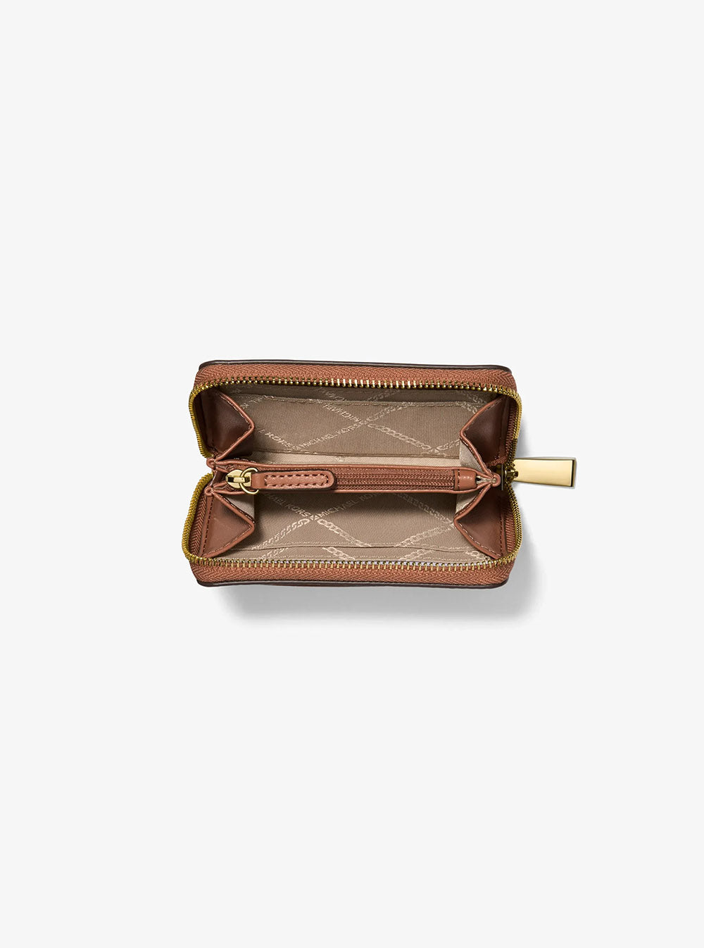 ארנק מייקל קורס Small Pebbled Leather Zip-Around Card נשים