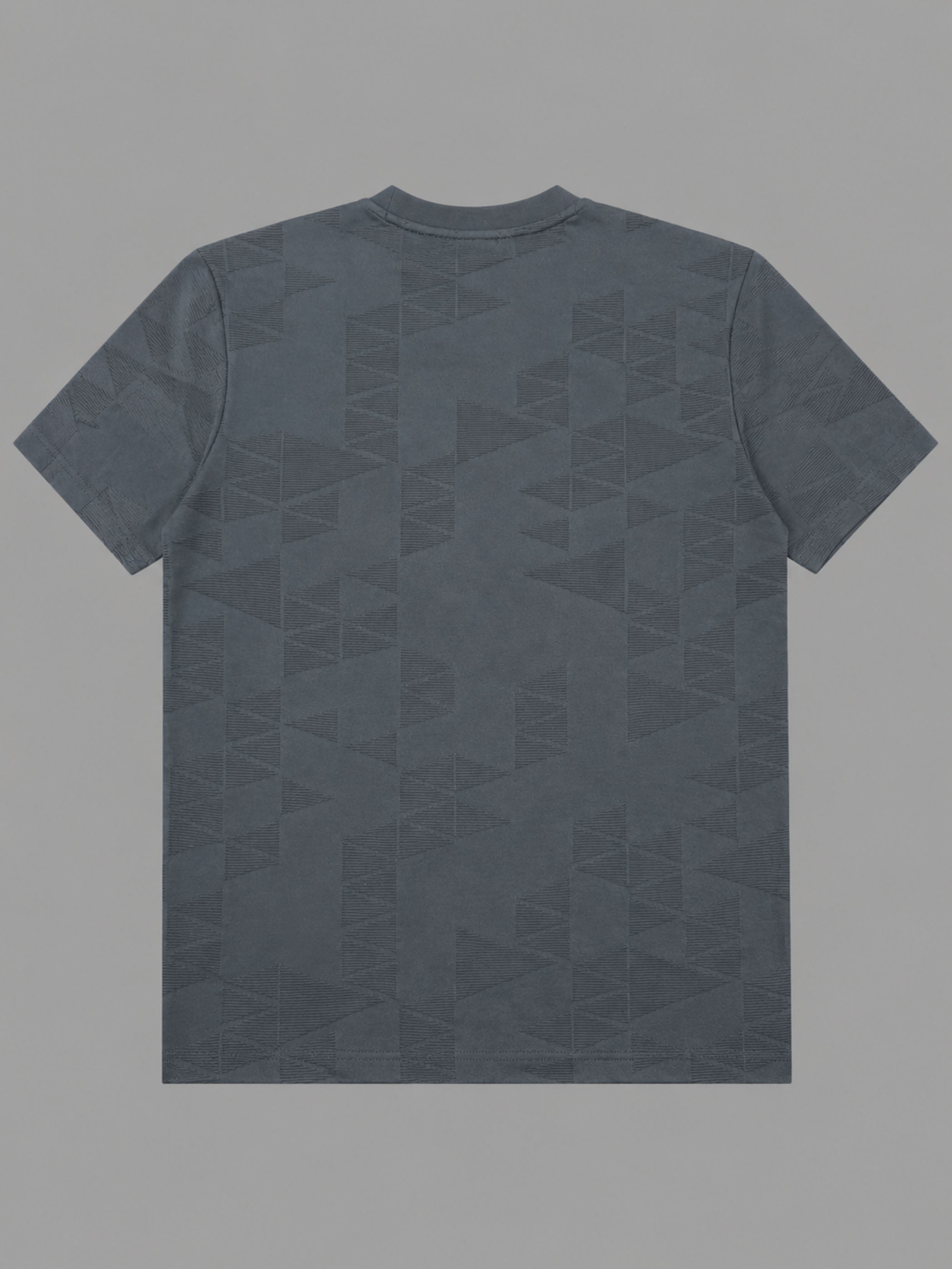 חולצת טישירט קצרה הוגו בוס 3D-Jacquard Pattern גברים